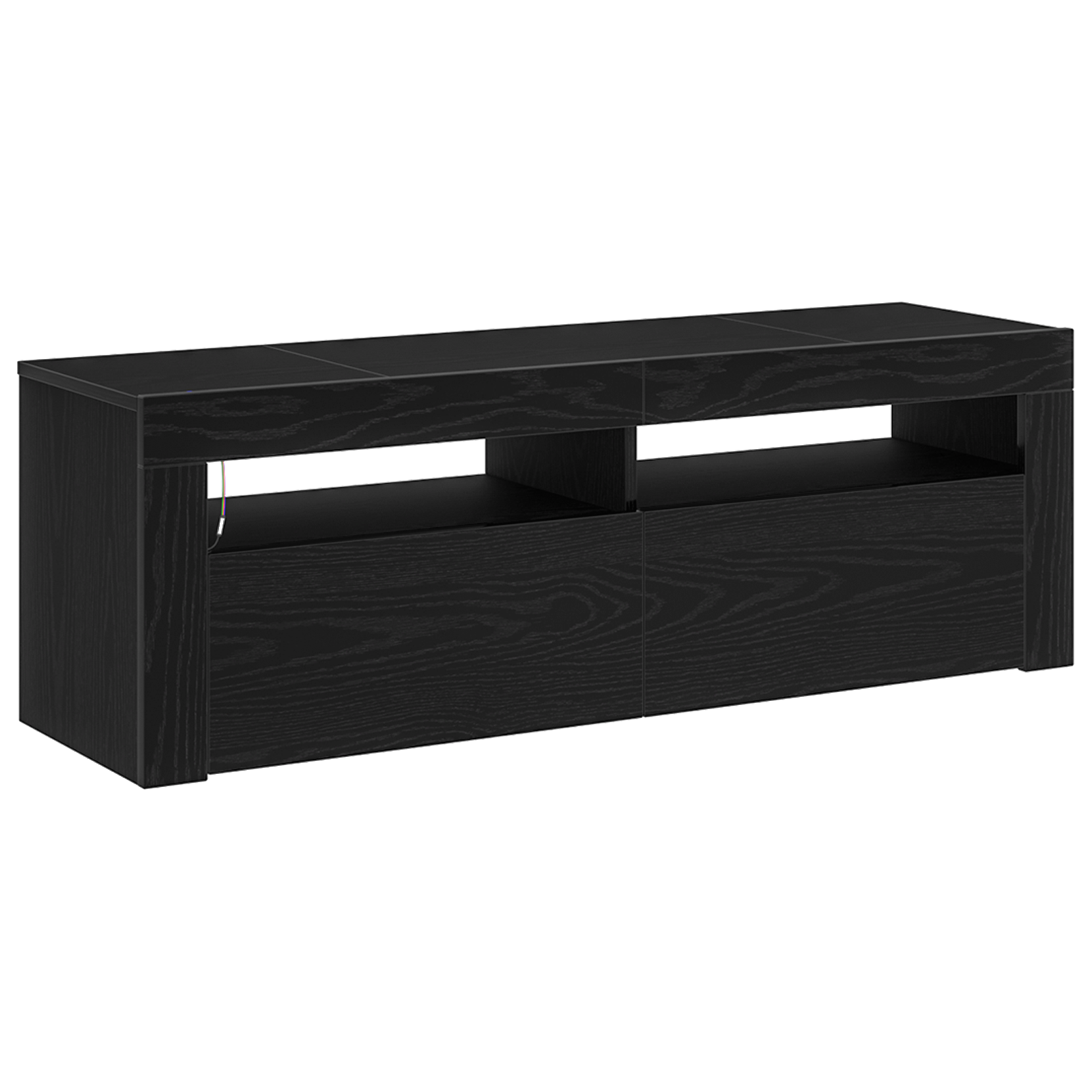 Mueble para TV con Luces LED 120x35x40 cm Soporte Salón Multicolor vidaXL - Imagen 97 de 143
