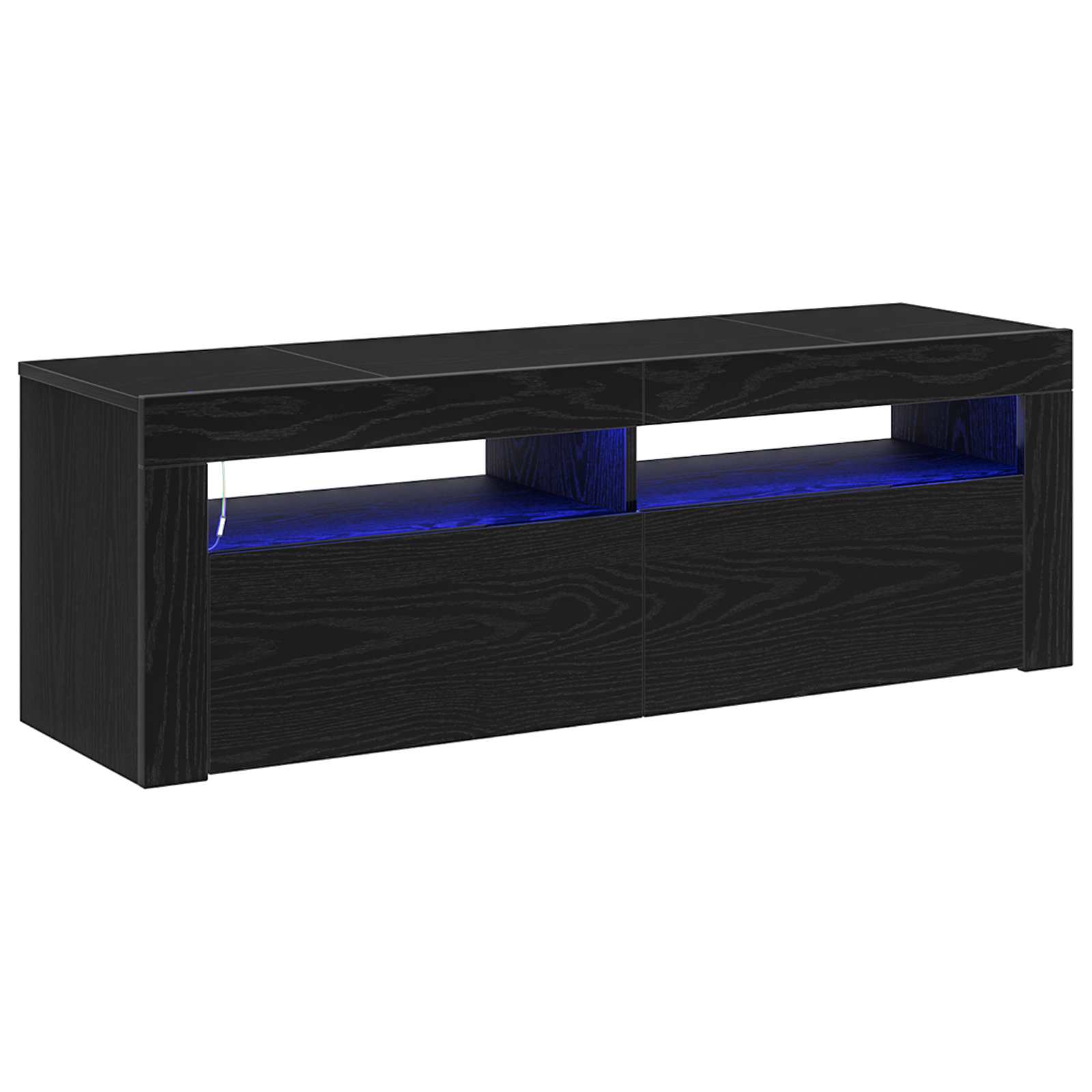 Mueble para TV con Luces LED 120x35x40 cm Soporte Salón Multicolor vidaXL - Imagen 100 de 143