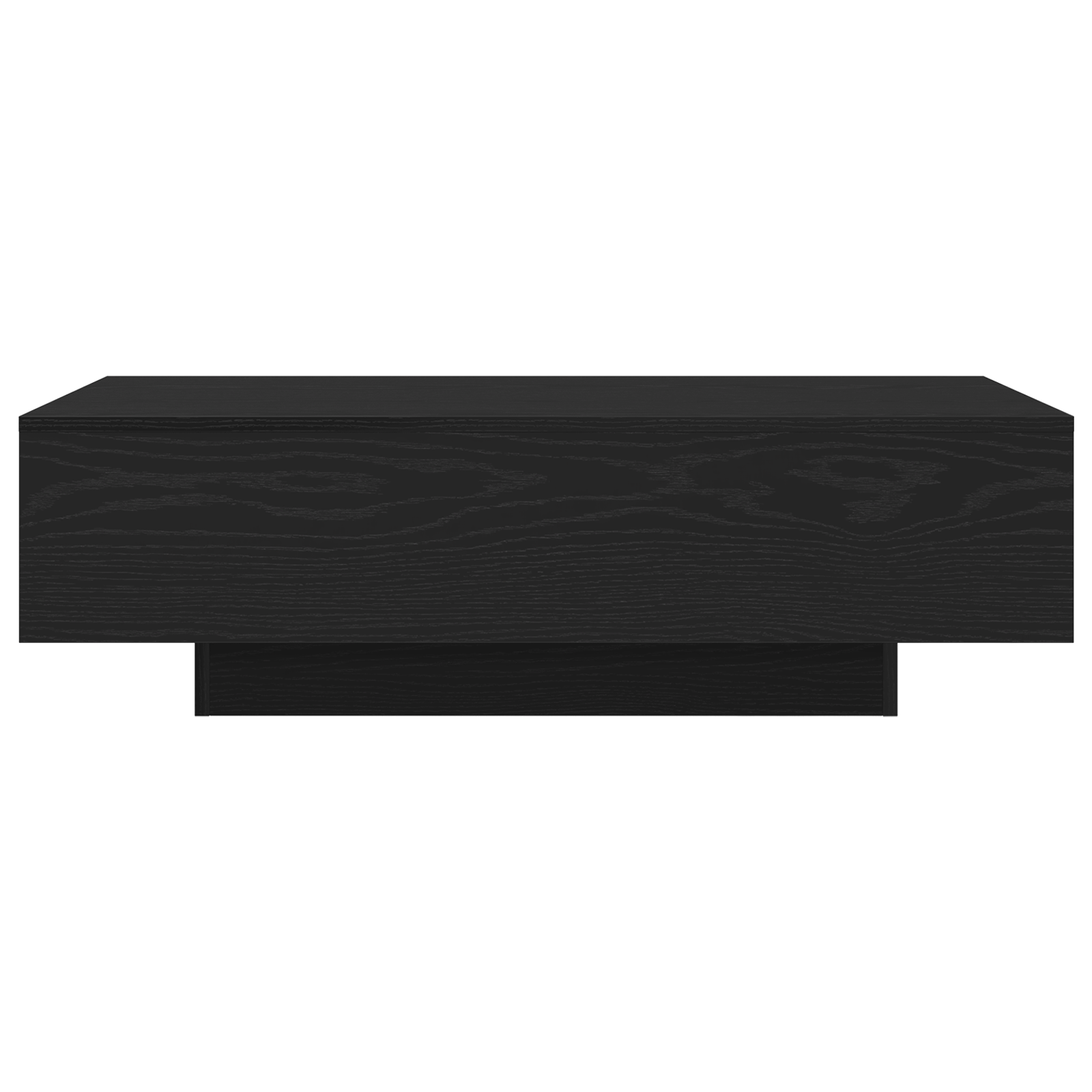 Coffee Table Black Oak 100x30x36,5 cm Engineered Wood - Image 6
