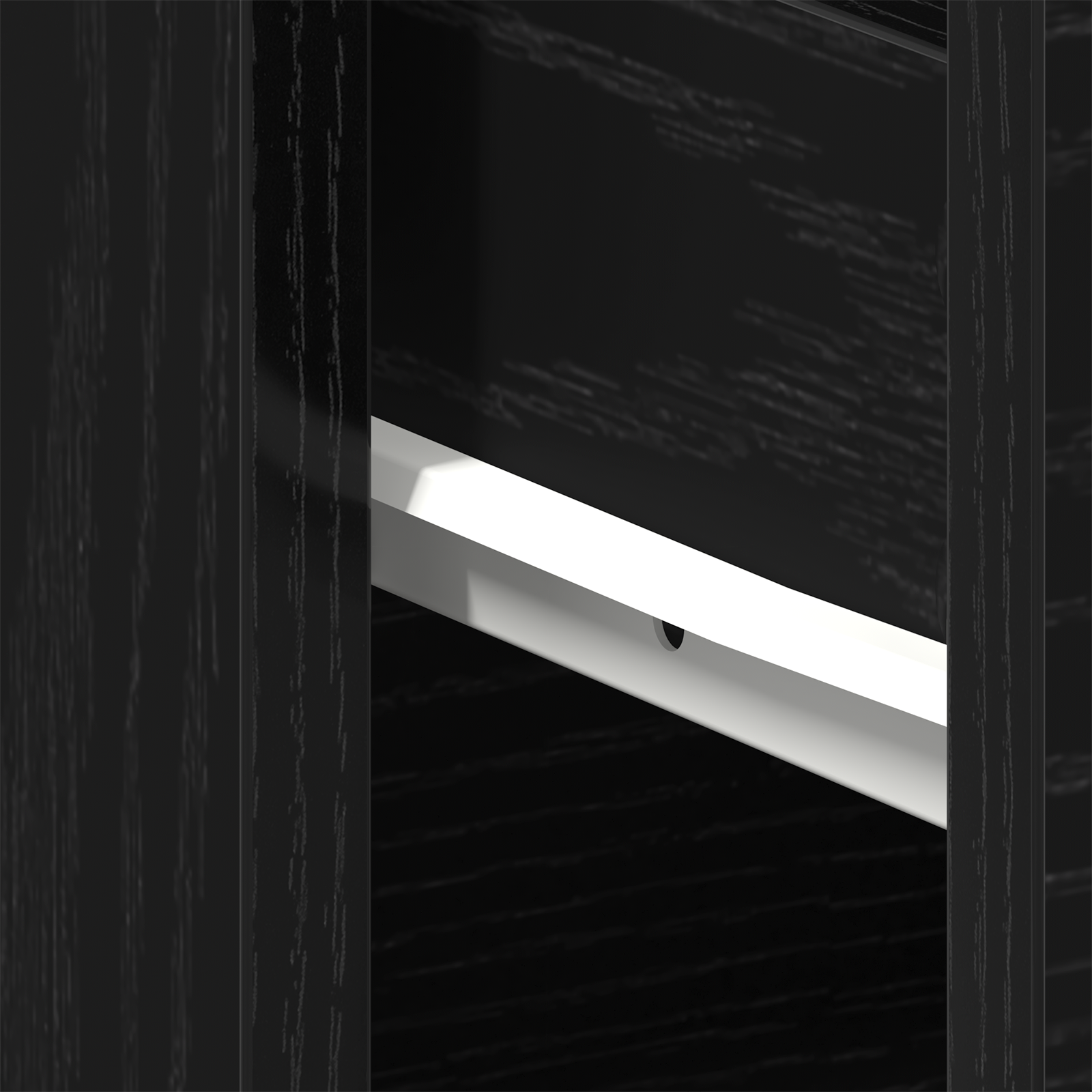 Nightstands 2 pcs Black Oak 40x30x39 cm Made from Engineered Wood - Image 11