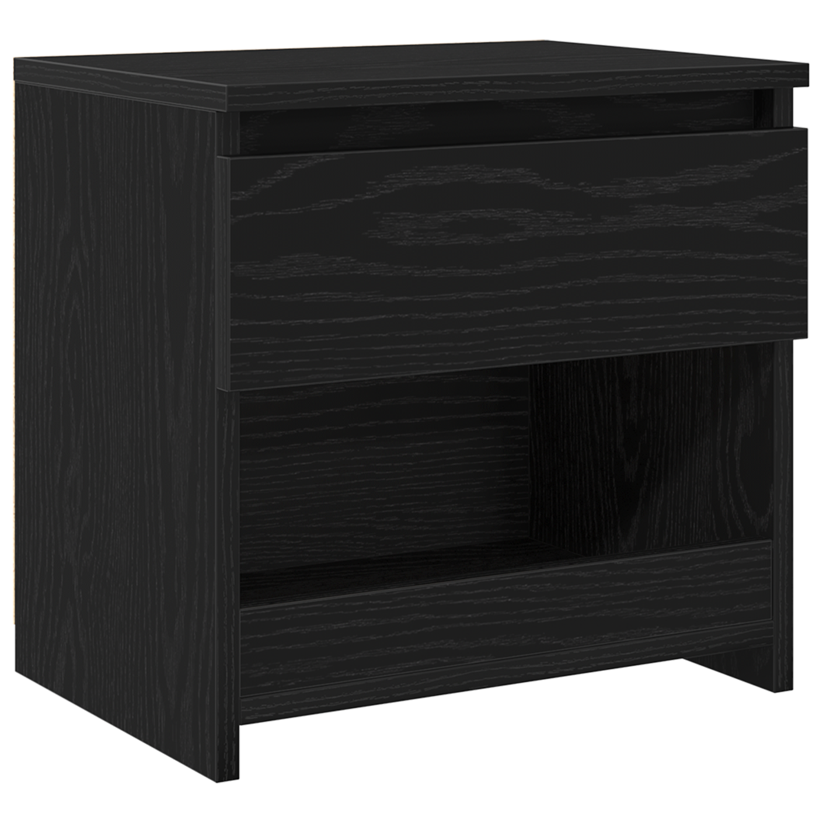 Nightstands 2 pcs Black Oak 40x30x39 cm Made from Engineered Wood - Image 5