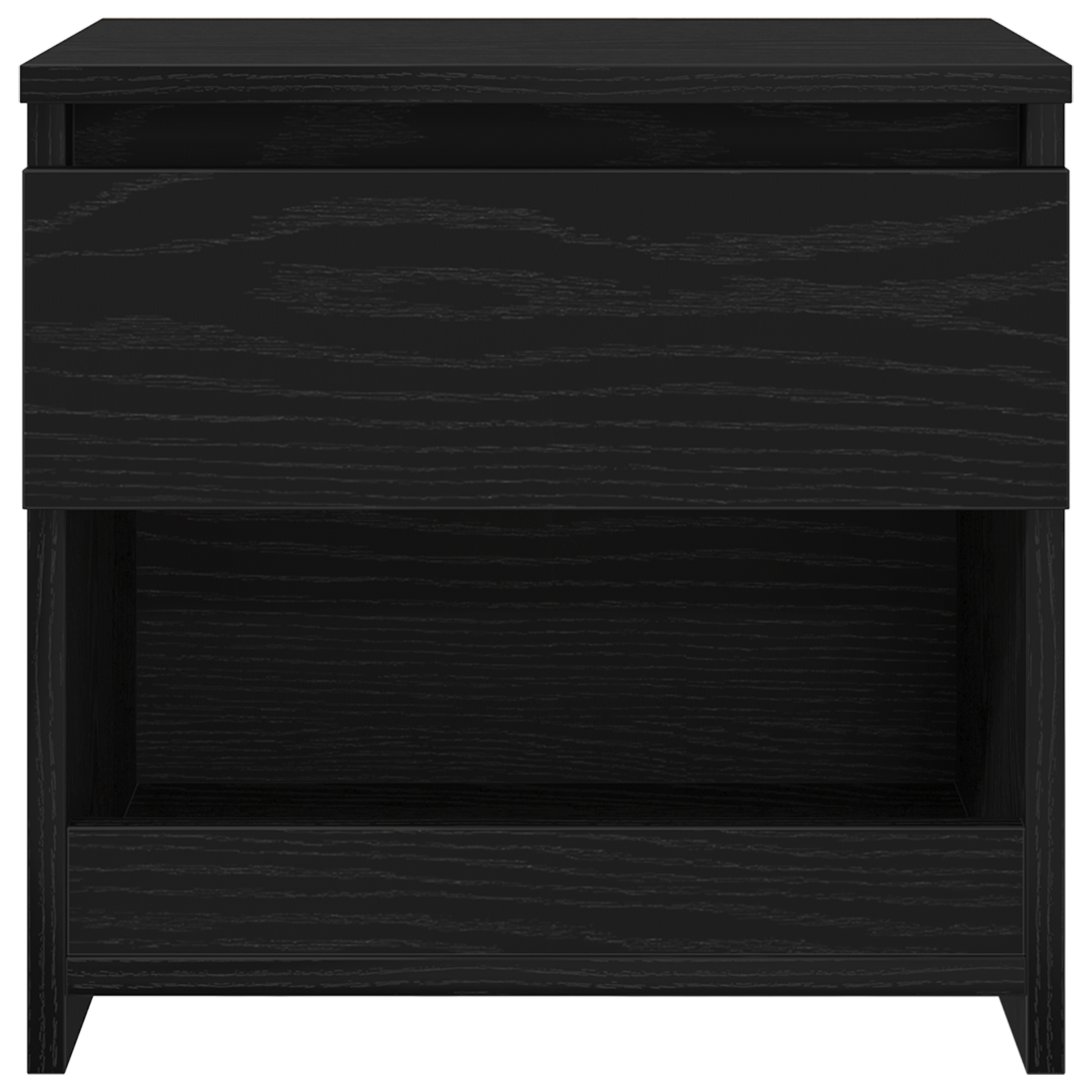 Nightstands 2 pcs Black Oak 40x30x39 cm Made from Engineered Wood - Image 8