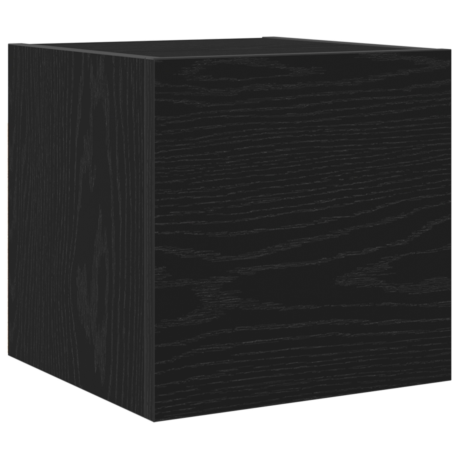 Thumbnail - vidaXL TV-Wandschrank Schwarz Eiche 30,5x30x30 cm