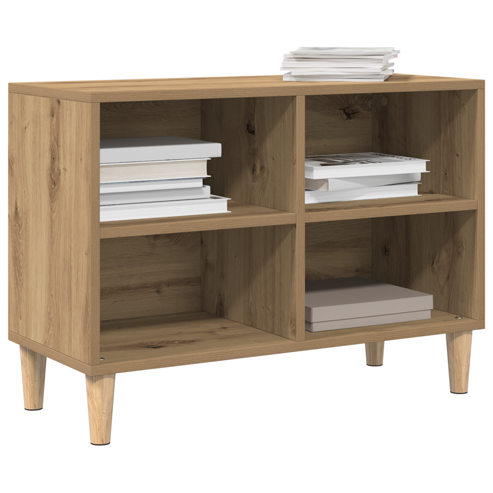 Thumbnail - vidaXL TV-Schrank Artisan Eiche 69,5x30x50 cm aus Holzwerkstoff