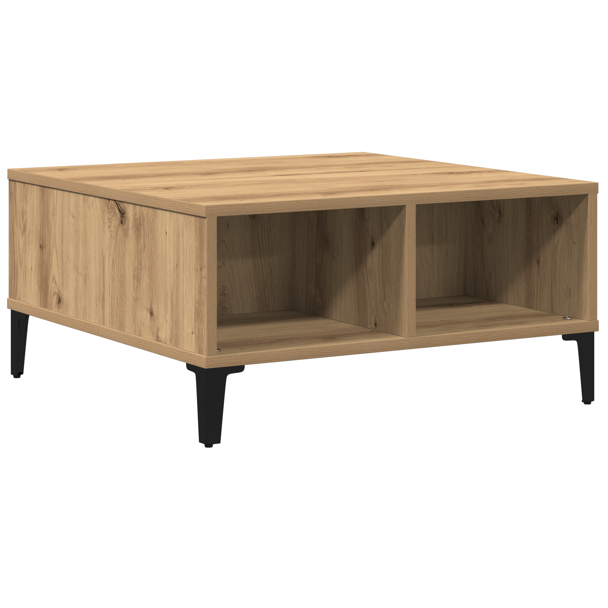 Thumbnail - vidaXL Couchtisch Artisan Eiche 60x60x30 cm Holzwerkstoff