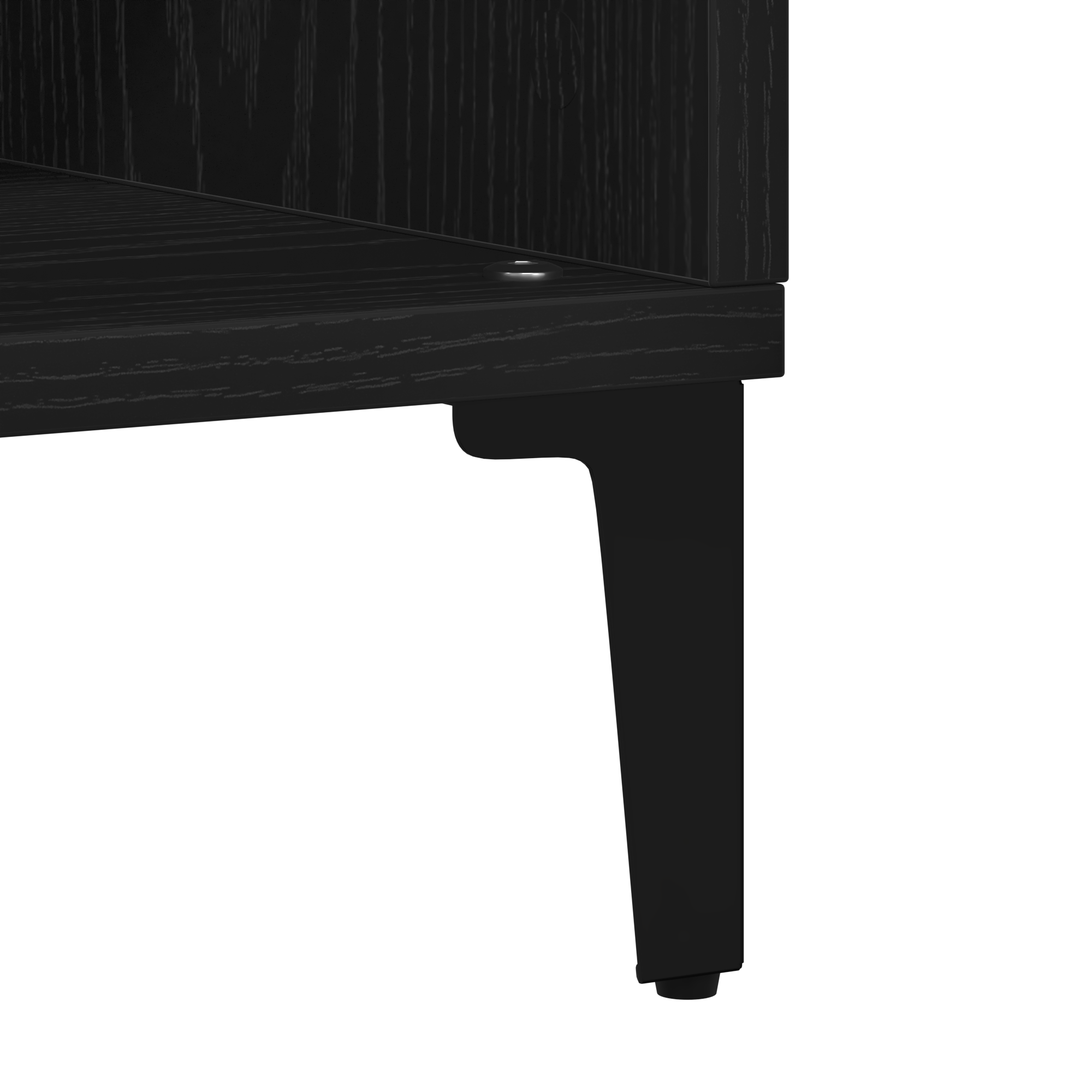 Black Oak Sideboard - 57x35x70 cm, Engineered Wood - Image 9