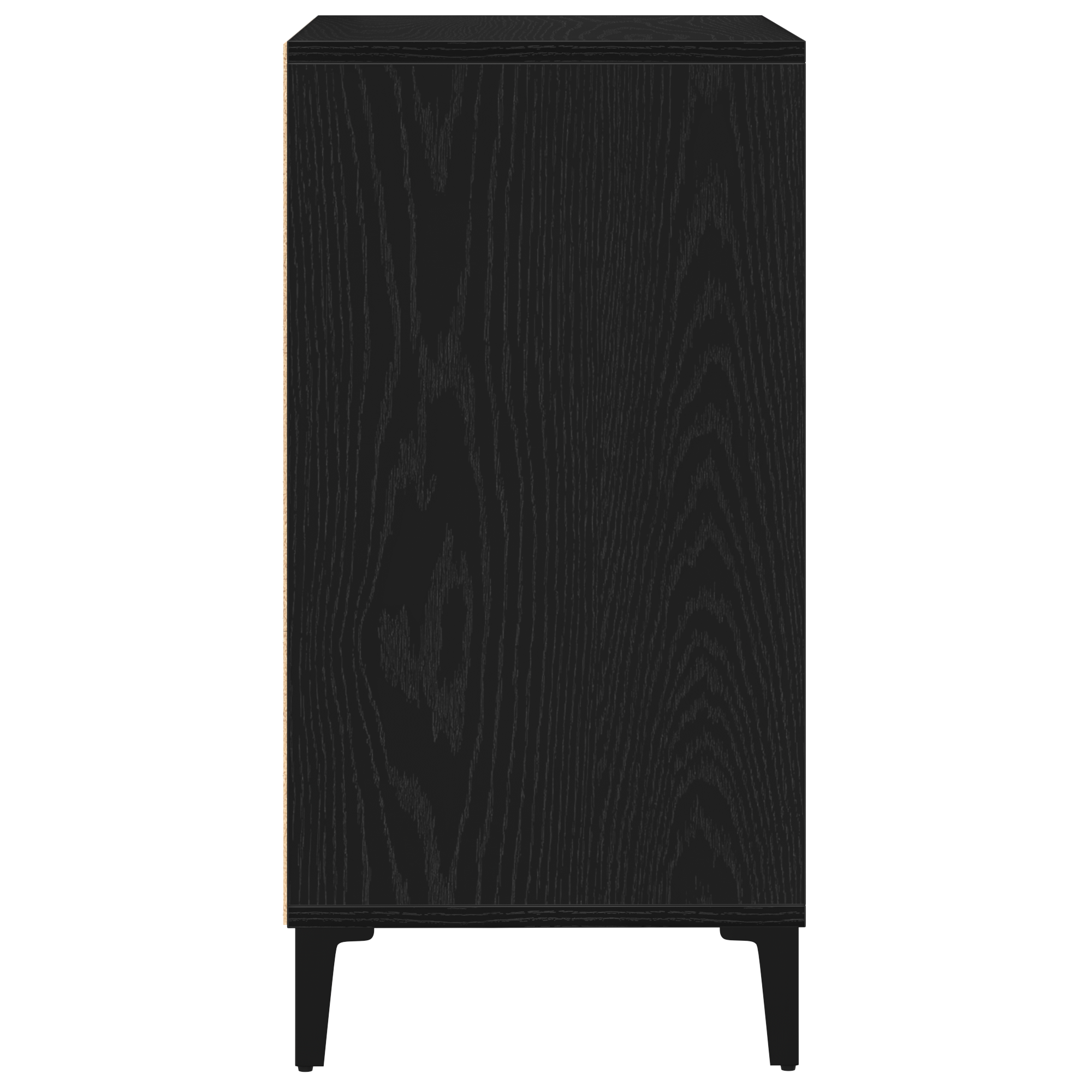 Black Oak Sideboard - 57x35x70 cm, Engineered Wood - Image 7