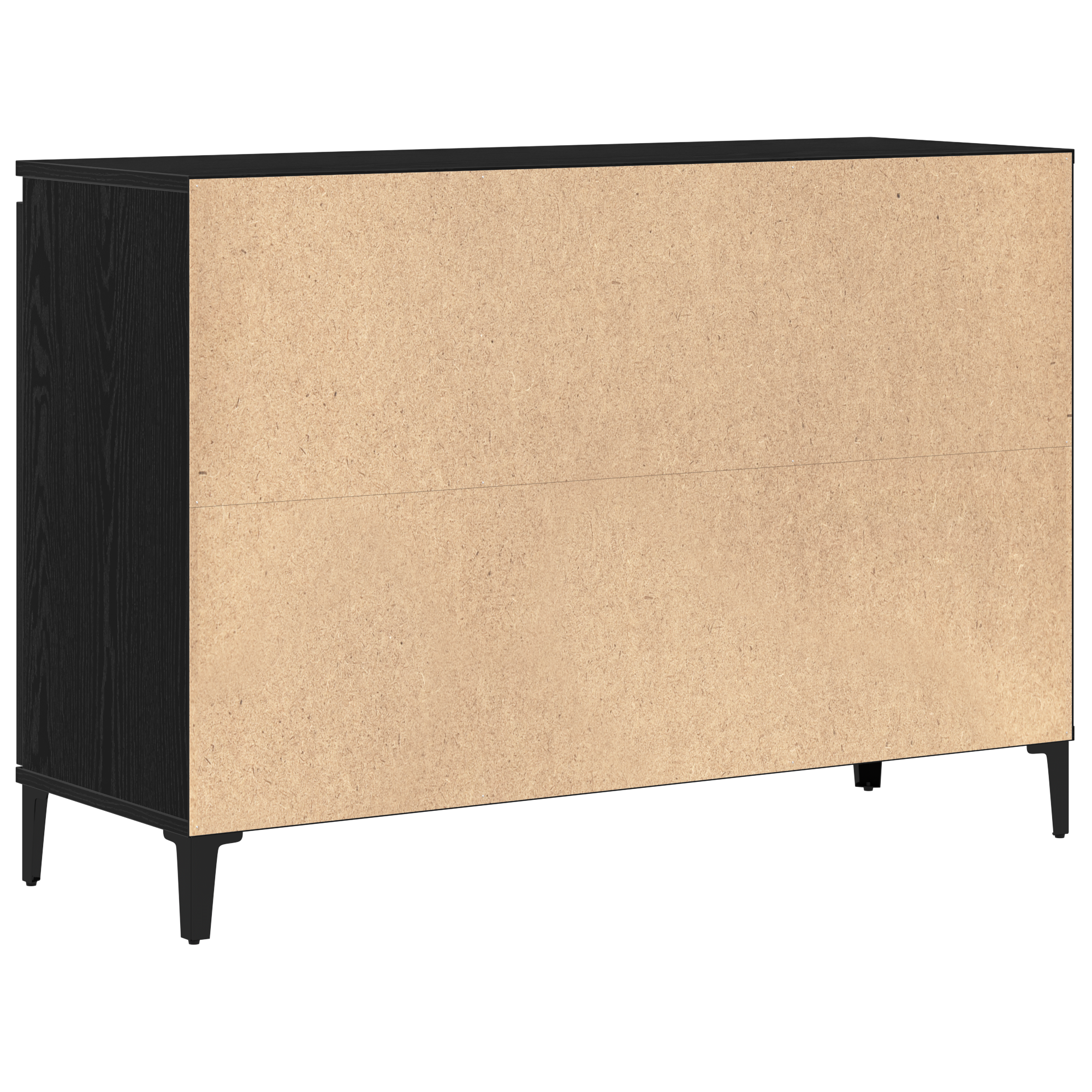 Black Oak Sideboard - 104x35x70 cm, Made from Engineered Wood - Image 6