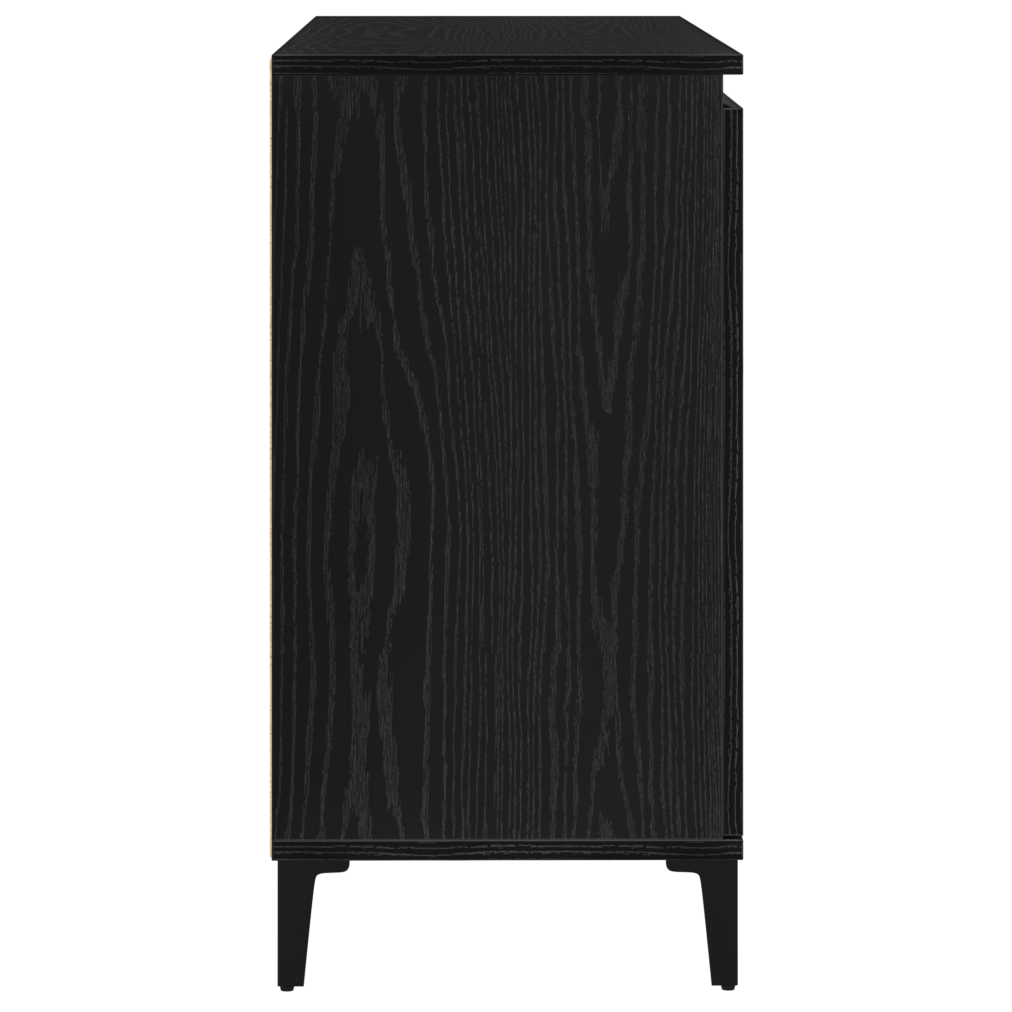 Black Oak Sideboard - 104x35x70 cm, Made from Engineered Wood - Image 8