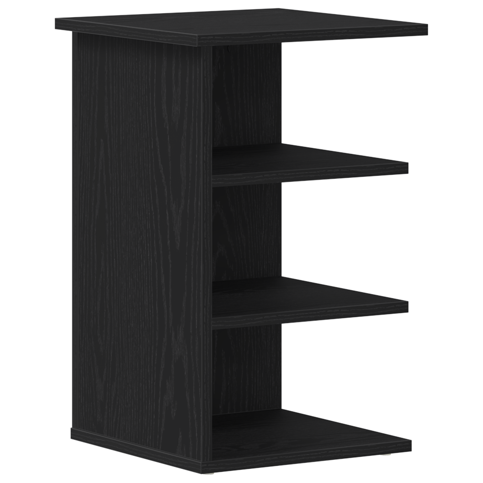 Side Cabinet Black Oak 35x35x55 cm Engineered wood - Image 2