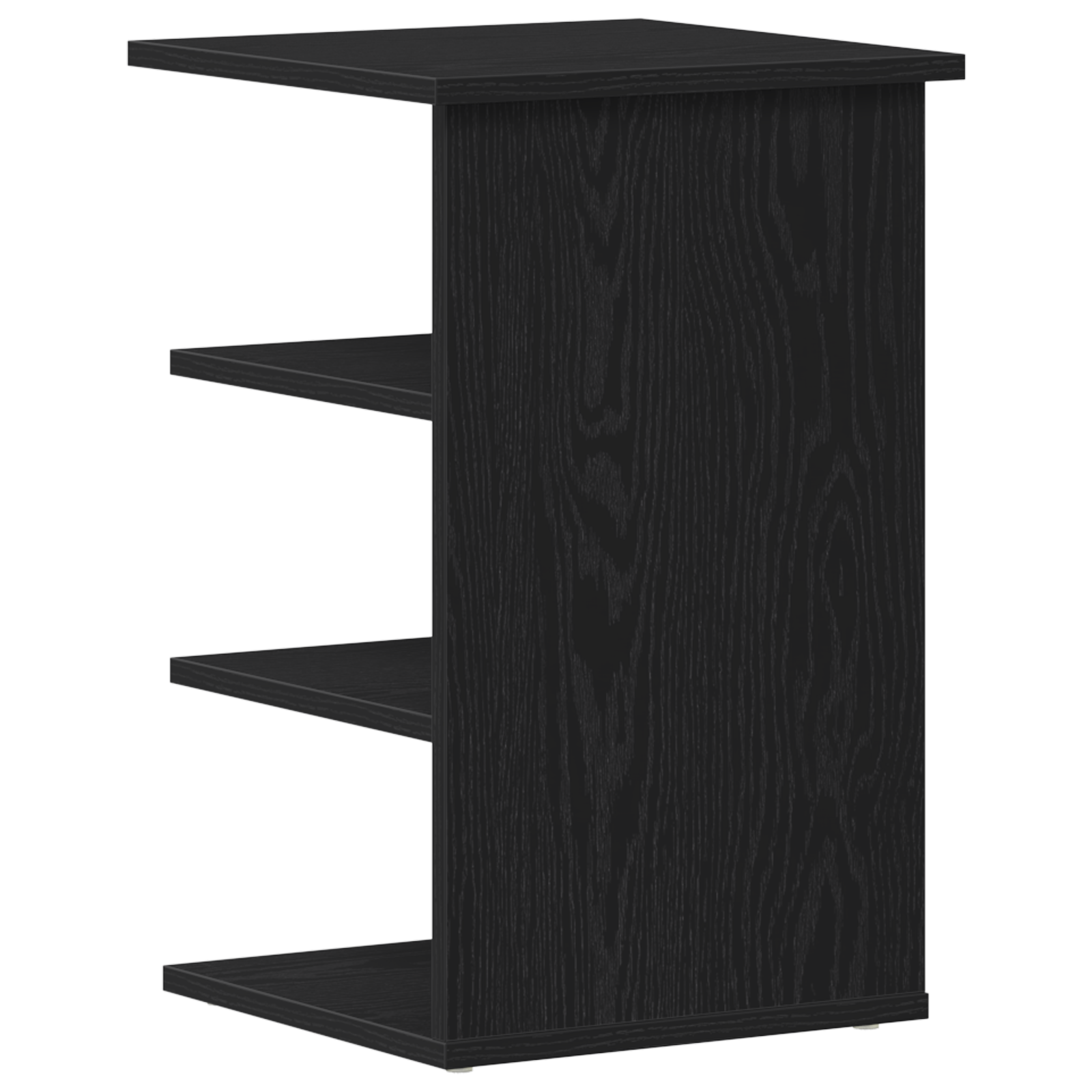 Side Cabinet Black Oak 35x35x55 cm Engineered wood - Image 5