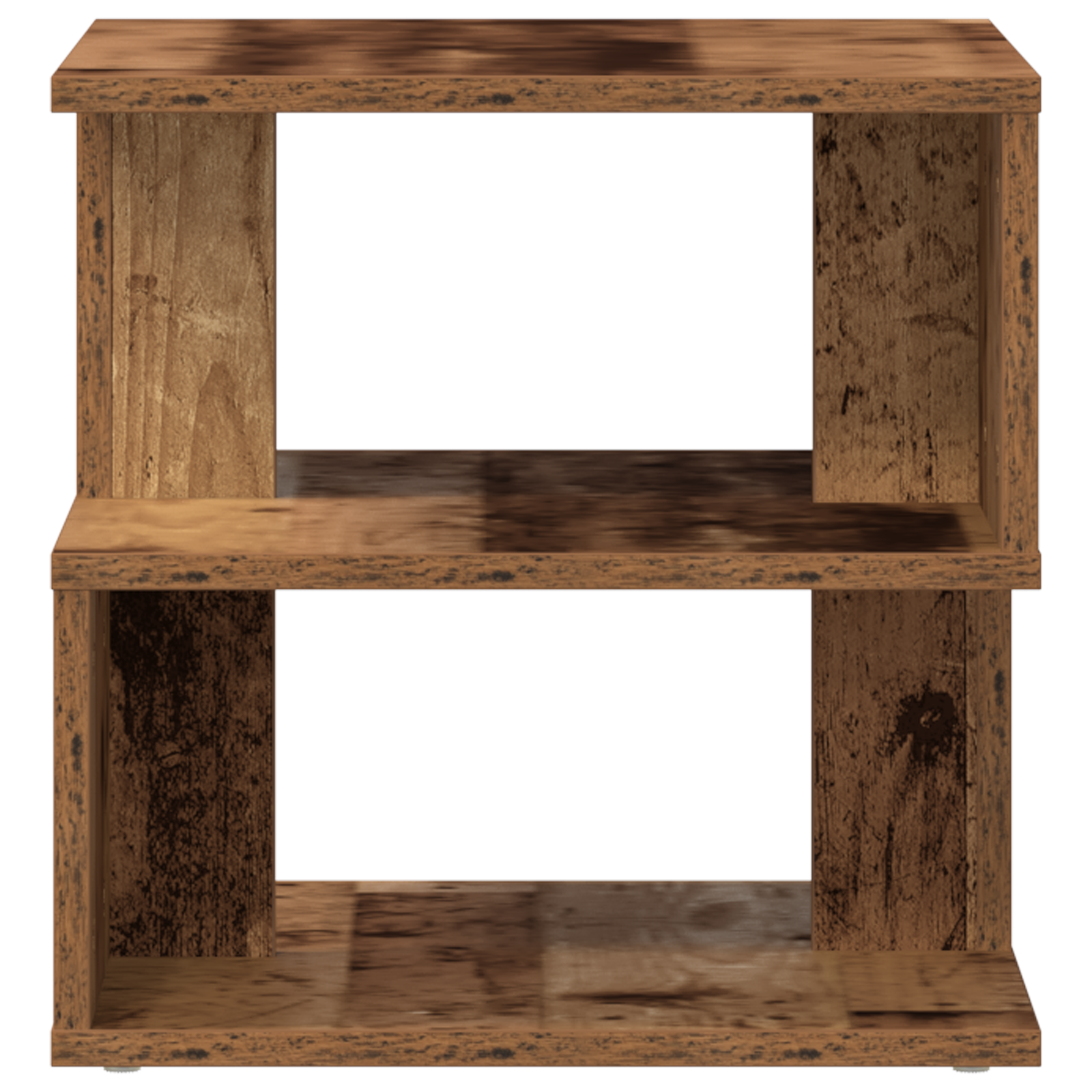Side Table Old Wood Wood 40x40x40 cm Storage End Table Square - Image 7