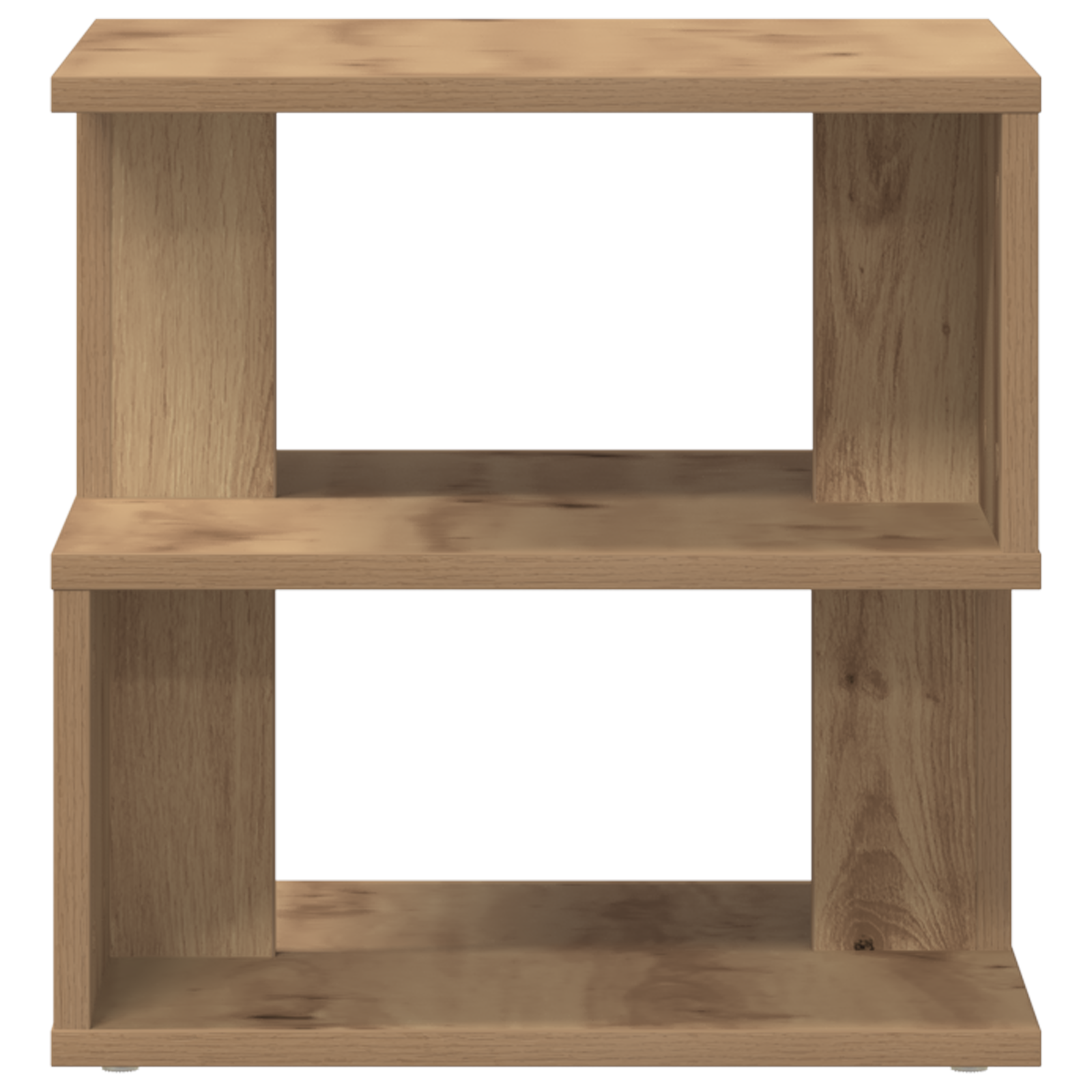 Side Table Artisan Oak 40x40x40 cm Made of Engineered Wood - Image 7