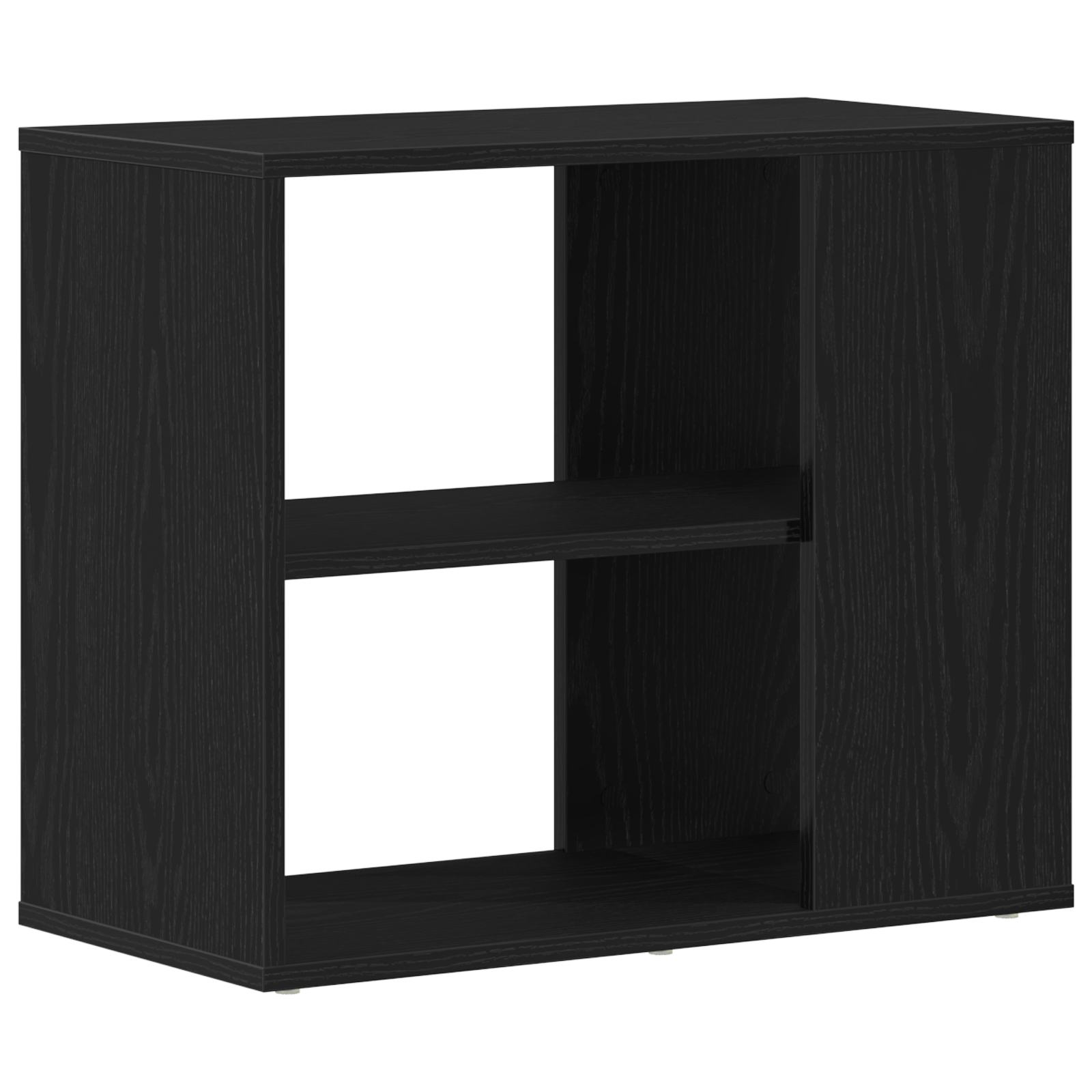 Thumbnail - vidaXL Sideboard in schwarzer Eiche, 60x30x50 cm, aus Holzwerkstoff