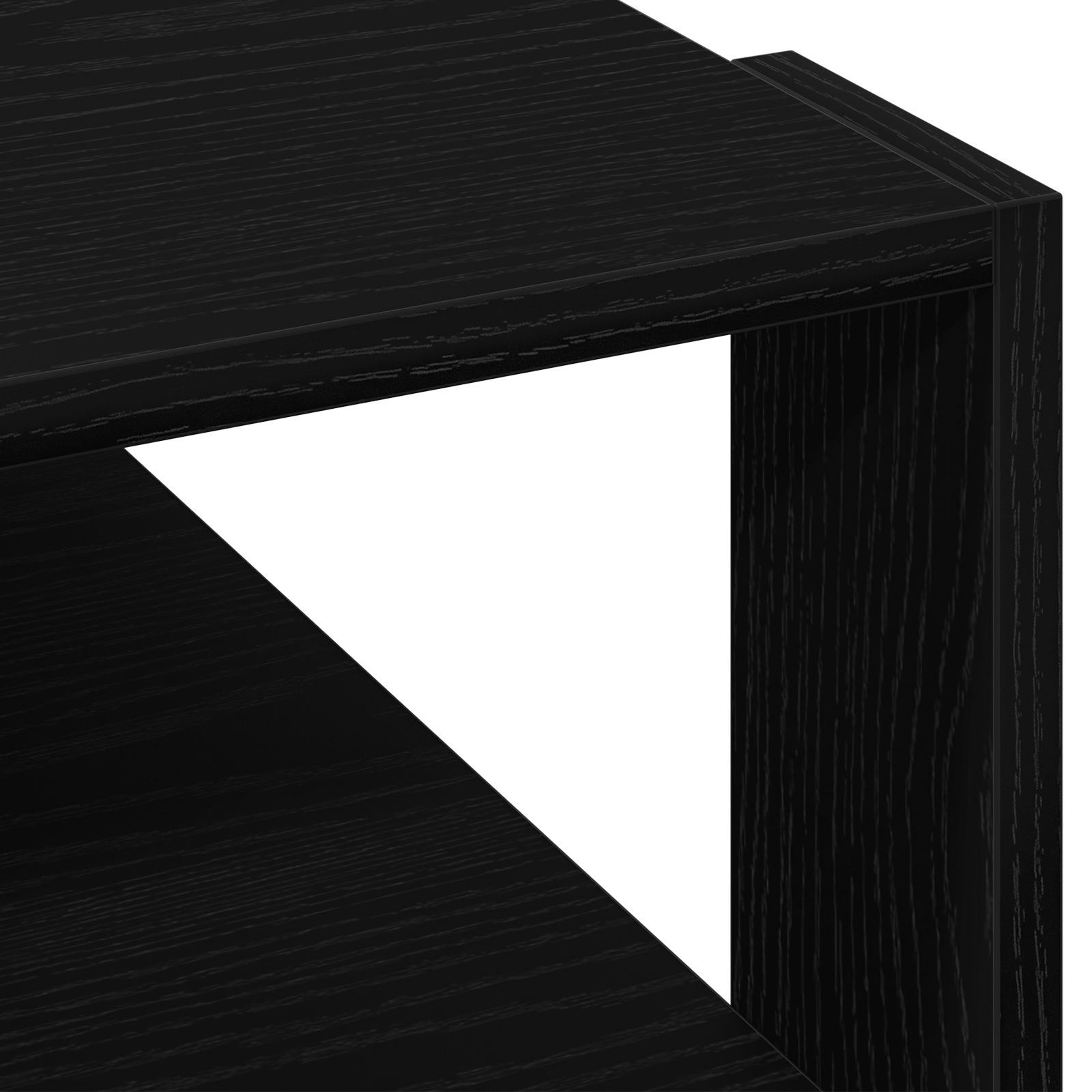 Coffee Table Black Oak 59,5x59,5x40 cm Engineered Wood - Image 8