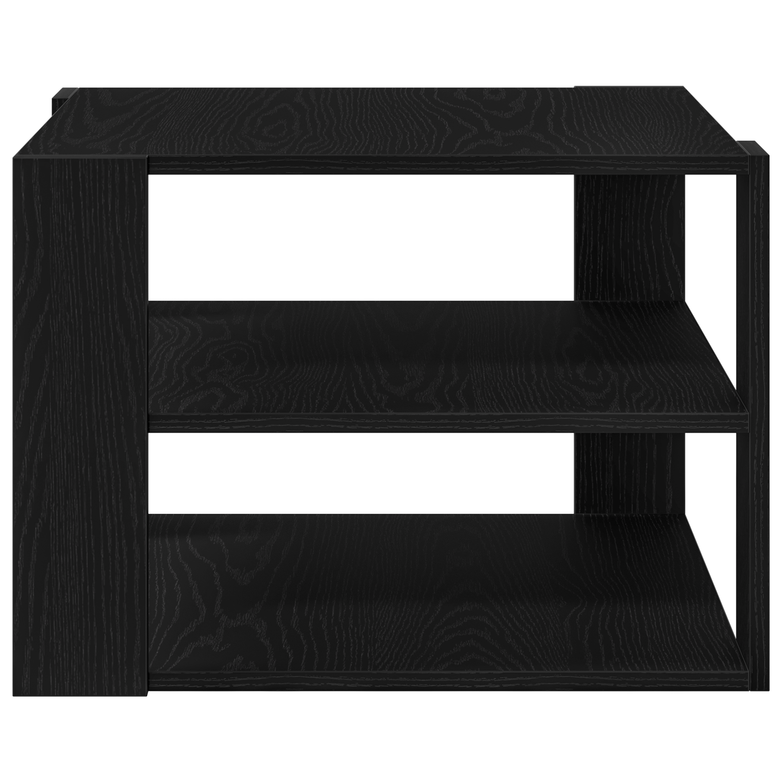 Coffee Table Black Oak 59,5x59,5x40 cm Engineered Wood - Image 7