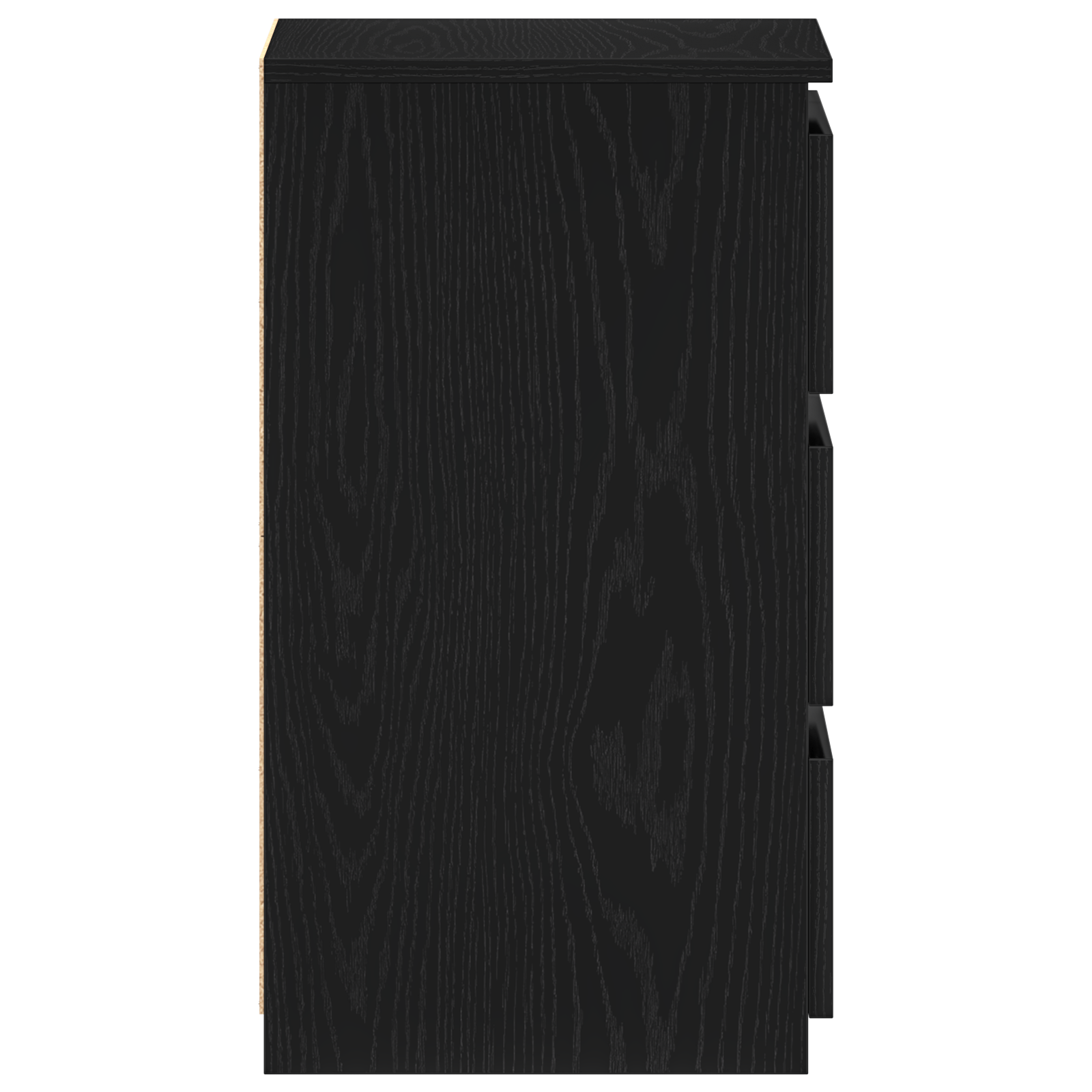 Nightstand in Black Oak - 40x35x62.5 cm, Made from Engineered Wood - Image 8