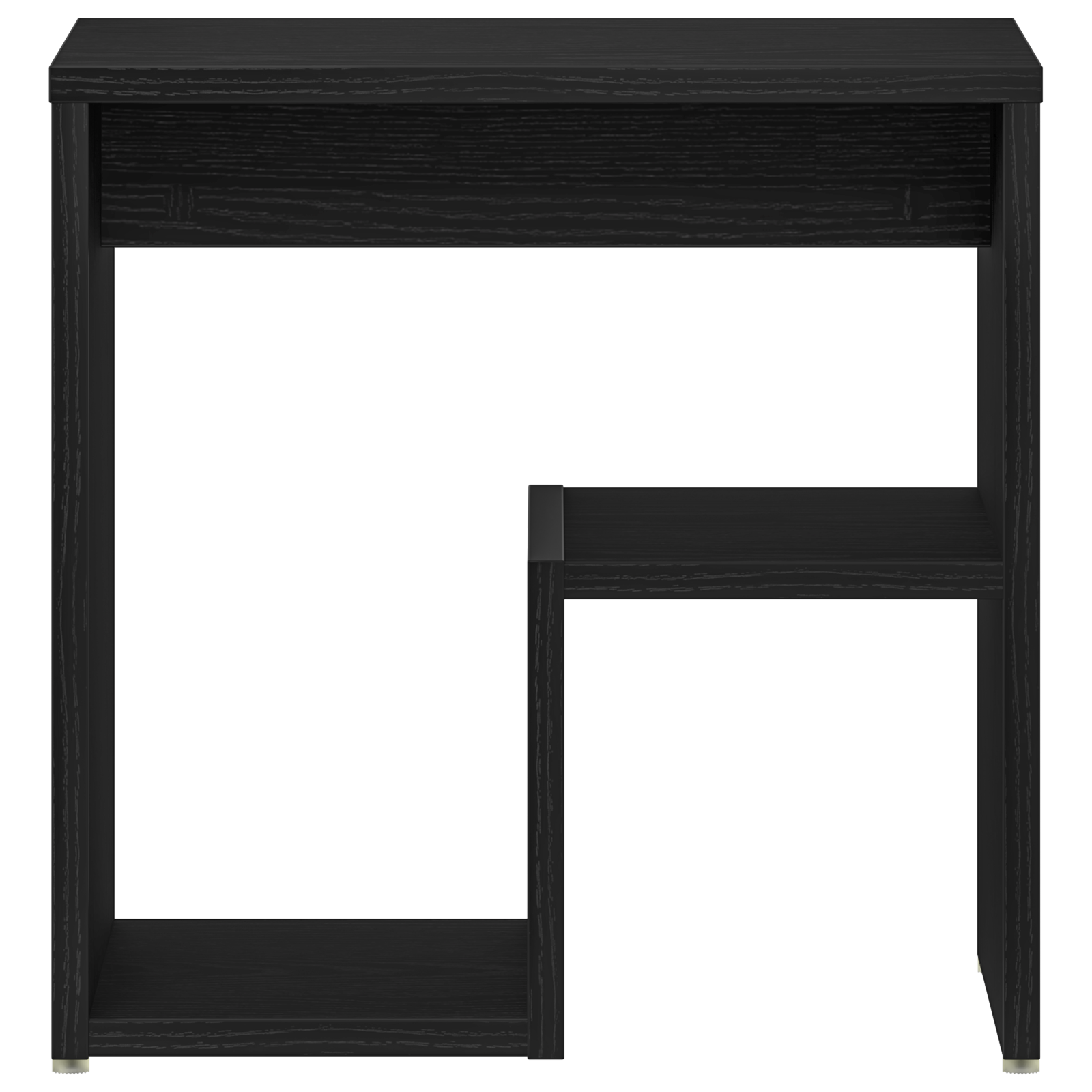 Nightstand Black Oak 40x30x40 cm Made of Engineered Wood - Image 6