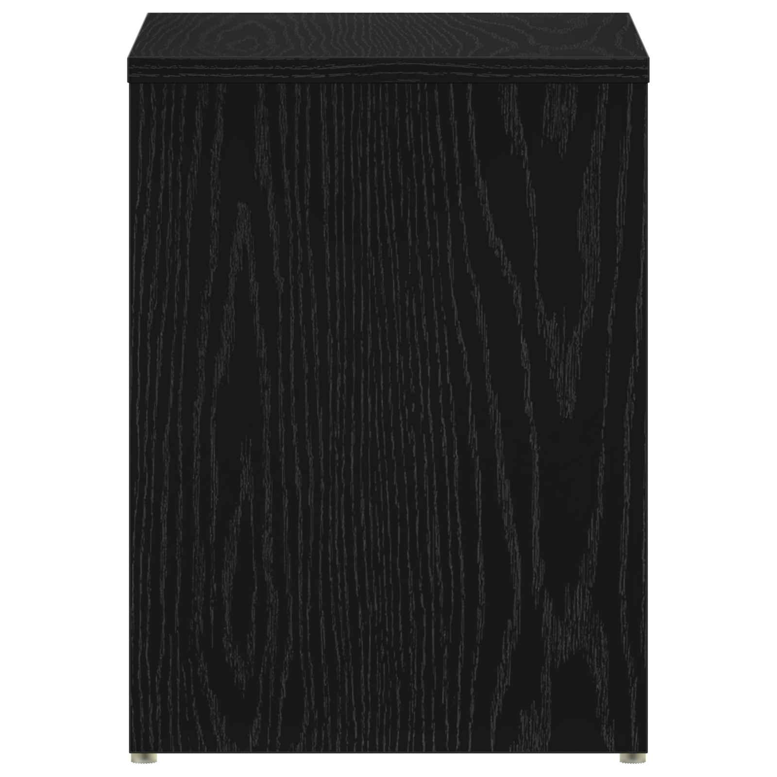 Nightstand Black Oak 40x30x40 cm Made of Engineered Wood - Image 7