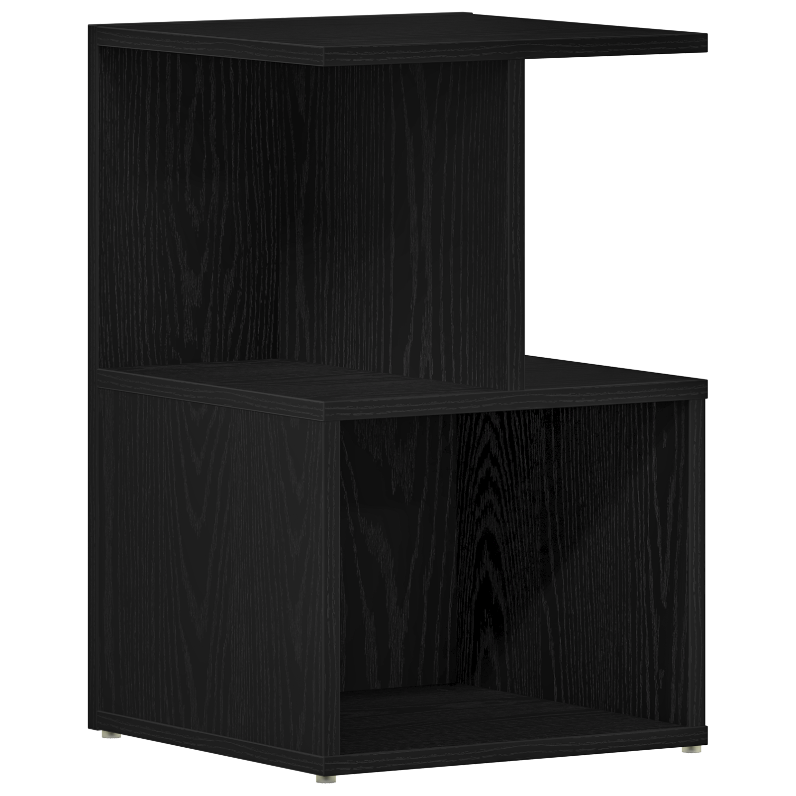 Nightstands 2 pcs Black Oak 35x35x55 cm Engineered Wood - Image 5