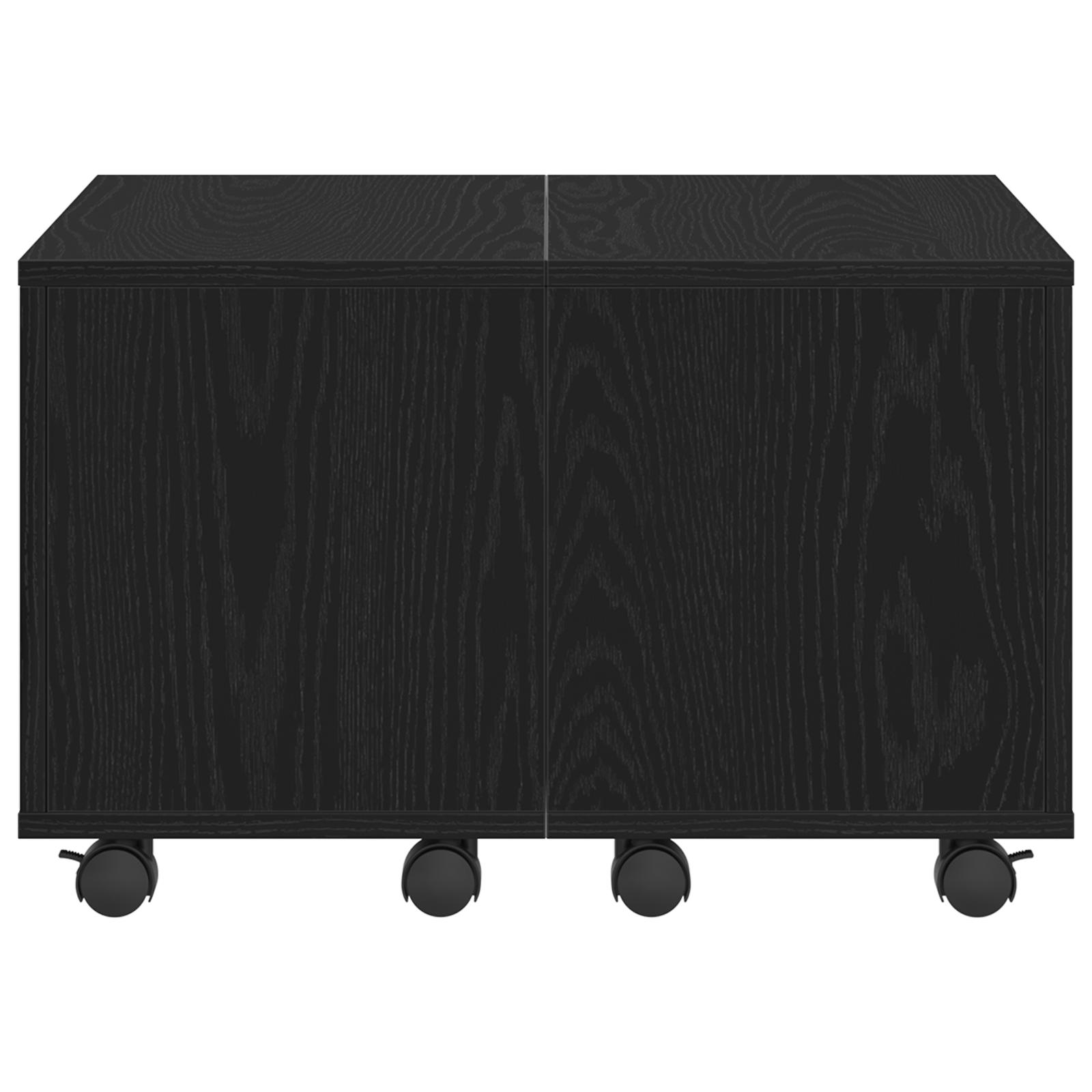 Coffee Table - Black Oak, 60x60x38 cm, Made of Engineered Wood - Image 6