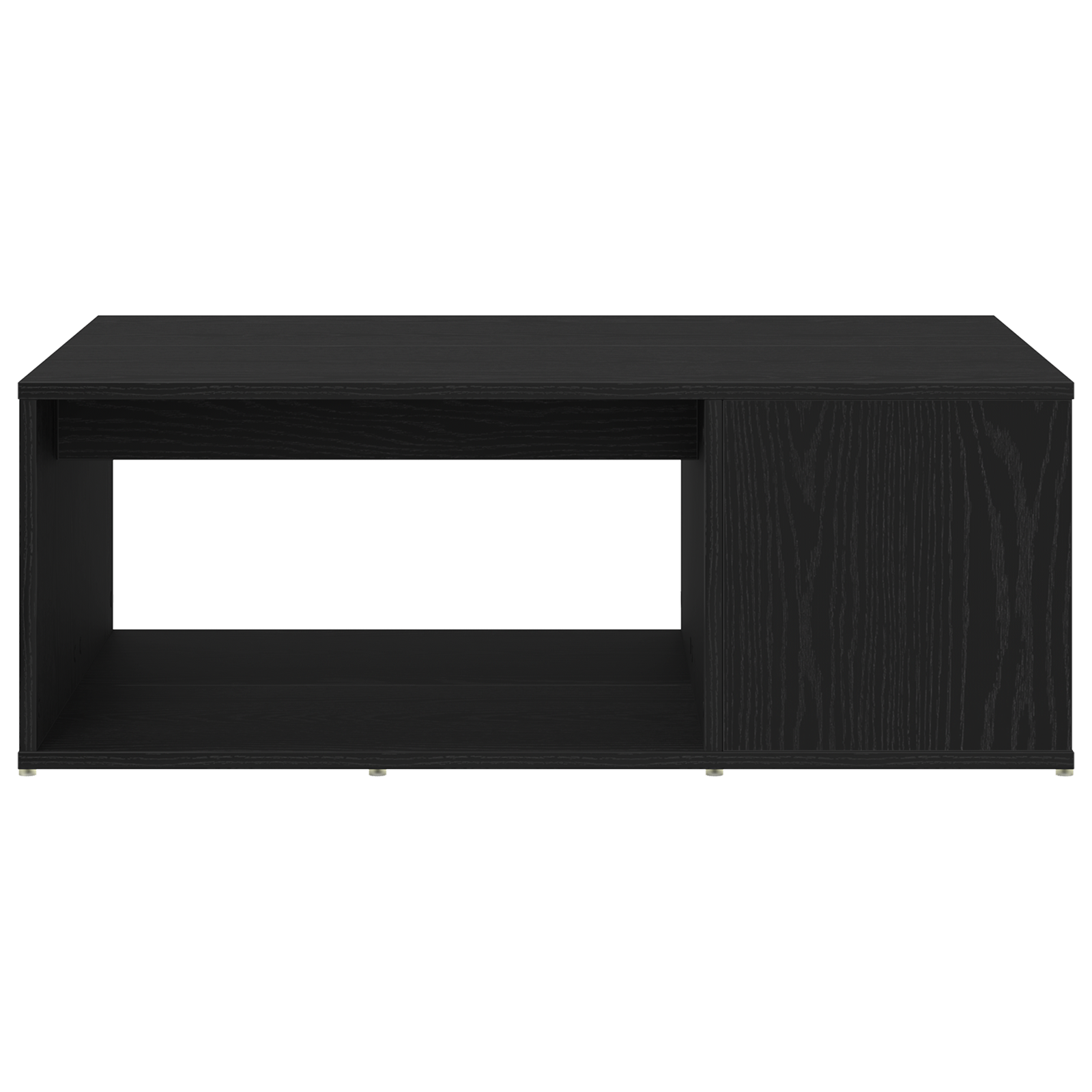Coffee Table Black Oak 90x67x33 cm Engineered Wood - Image 6