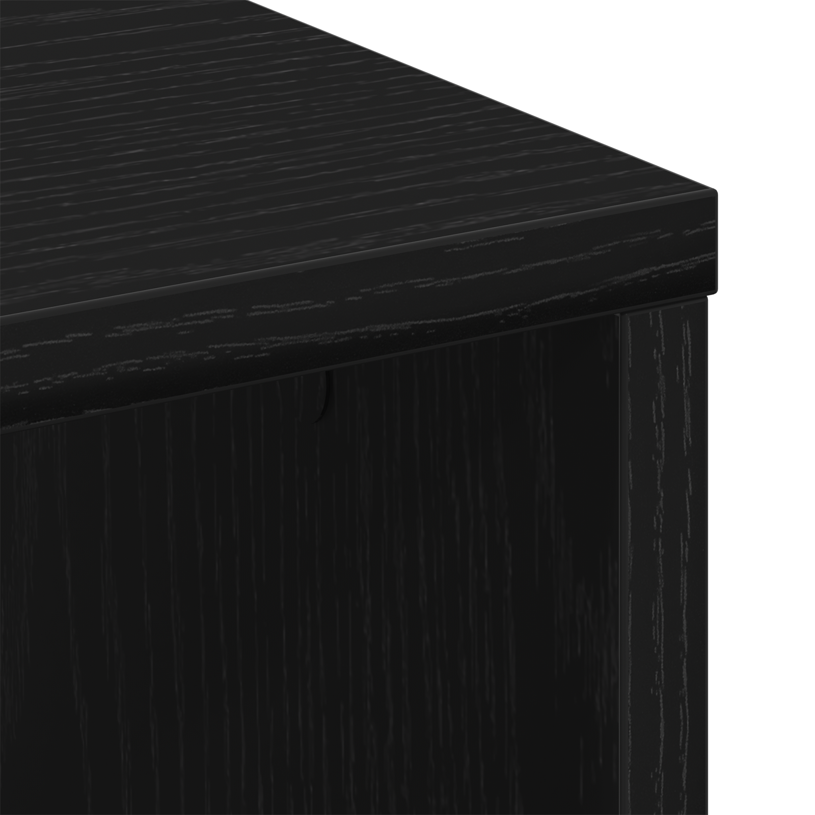 Coffee Table Black Oak 100x50x40 cm Engineered Wood - Image 7