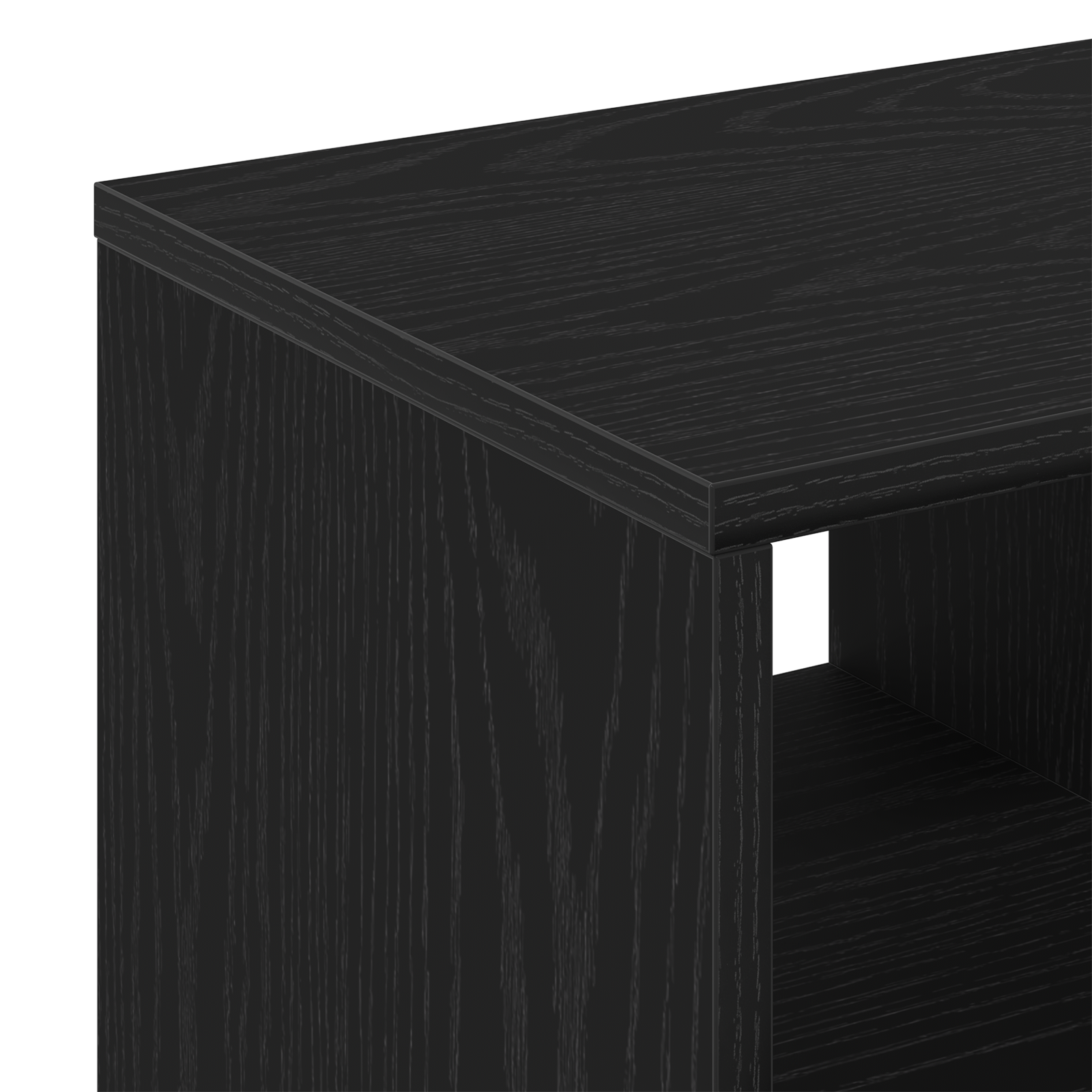 Side Table - Black Oak, 50x30x50 cm, Engineered Wood - Image 8