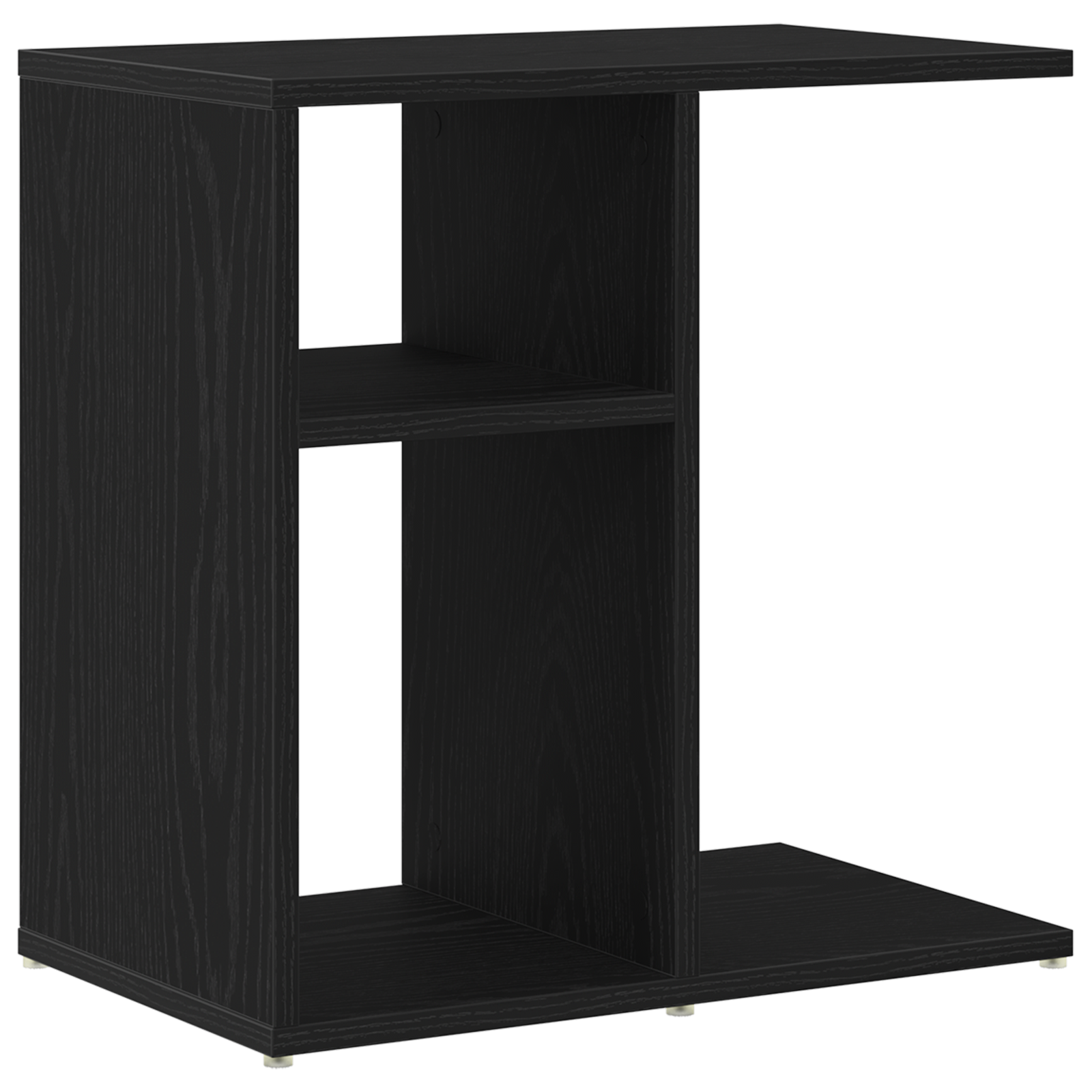 Side Table - Black Oak, 50x30x50 cm, Engineered Wood - Image 2