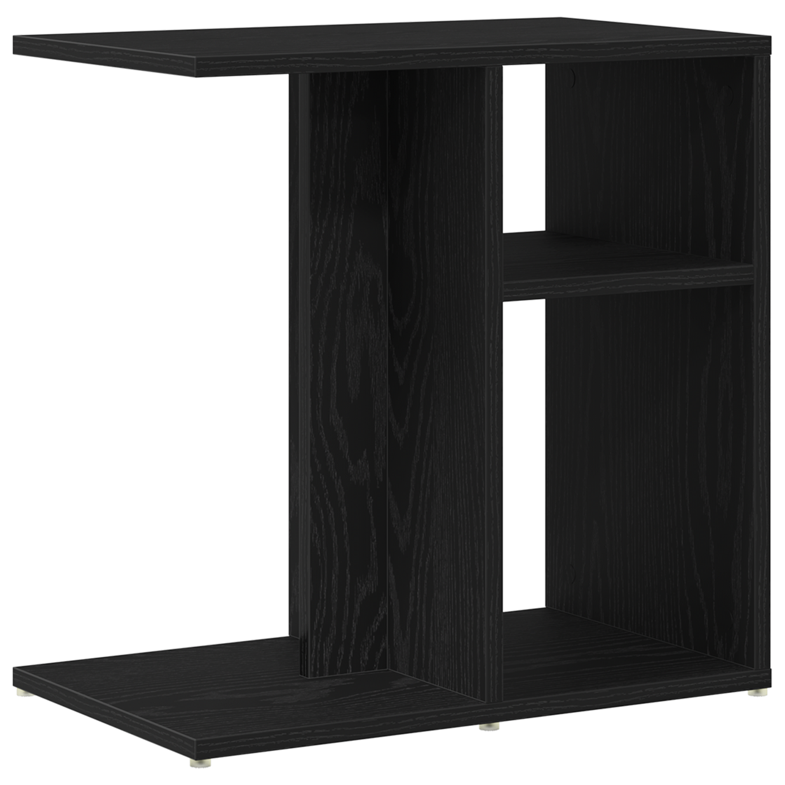 Side Table - Black Oak, 50x30x50 cm, Engineered Wood - Image 5