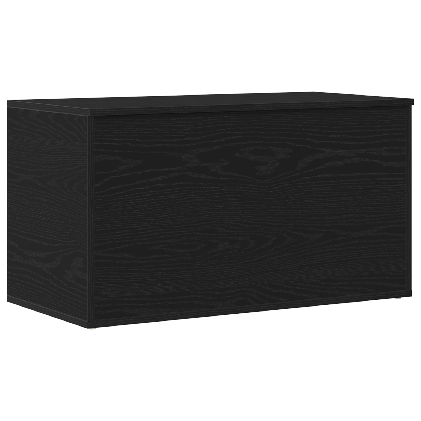 Storage Chest in Black Oak - 84x42x46 cm, Made of Engineered Wood - Image 2