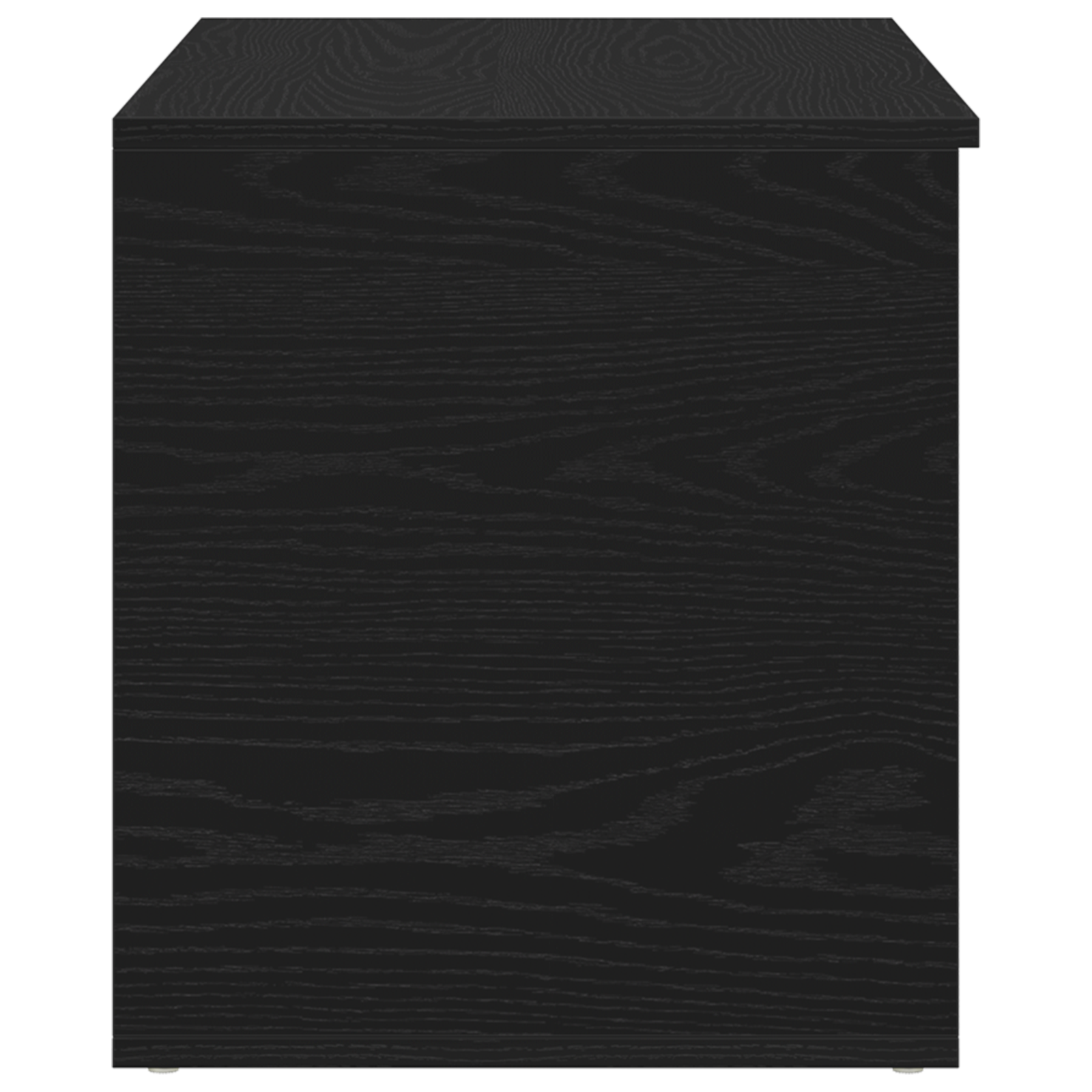 Storage Chest in Black Oak - 84x42x46 cm, Made of Engineered Wood - Image 8