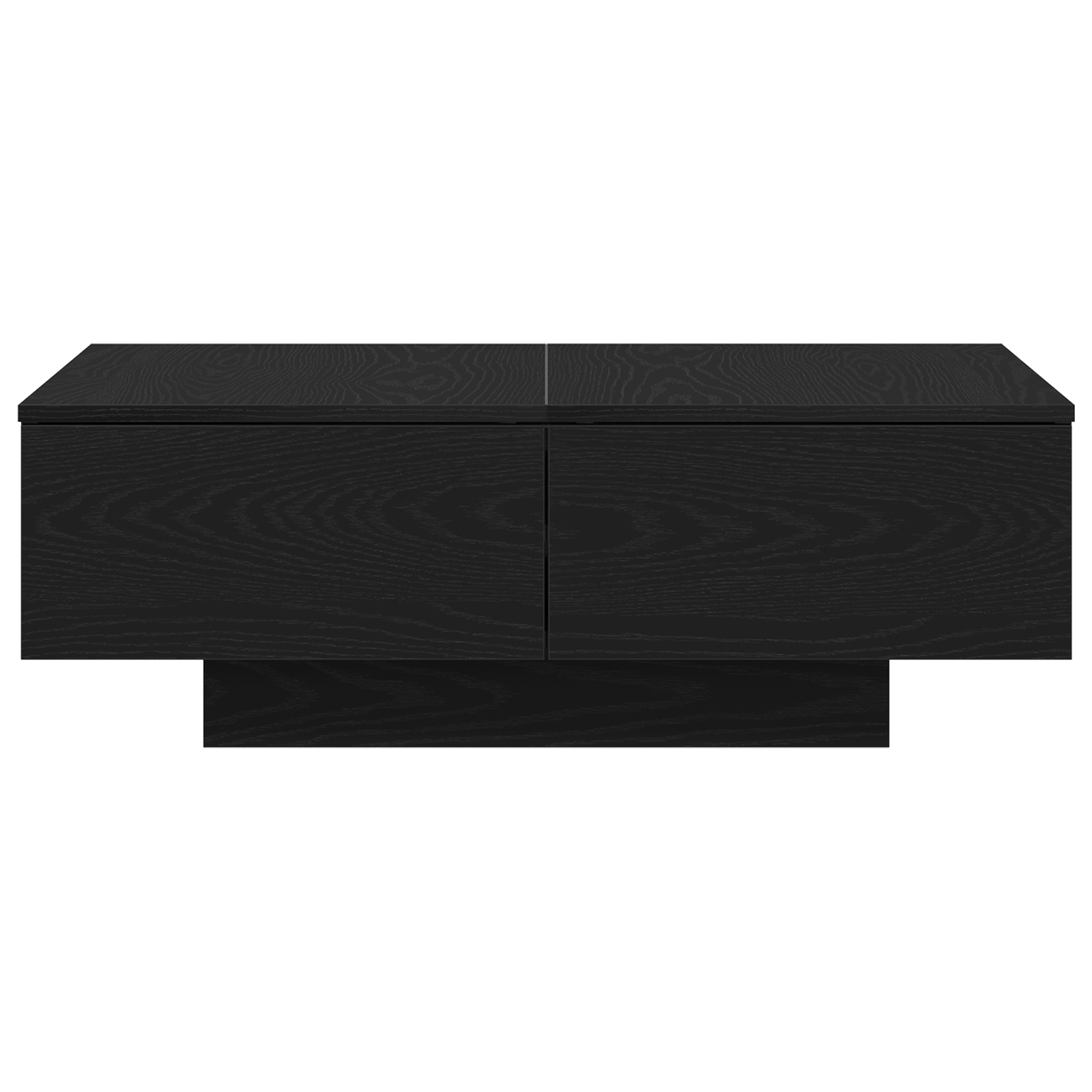 Black Oak Coffee Table - 90x60x31 cm, Made from Engineered Wood - Image 7