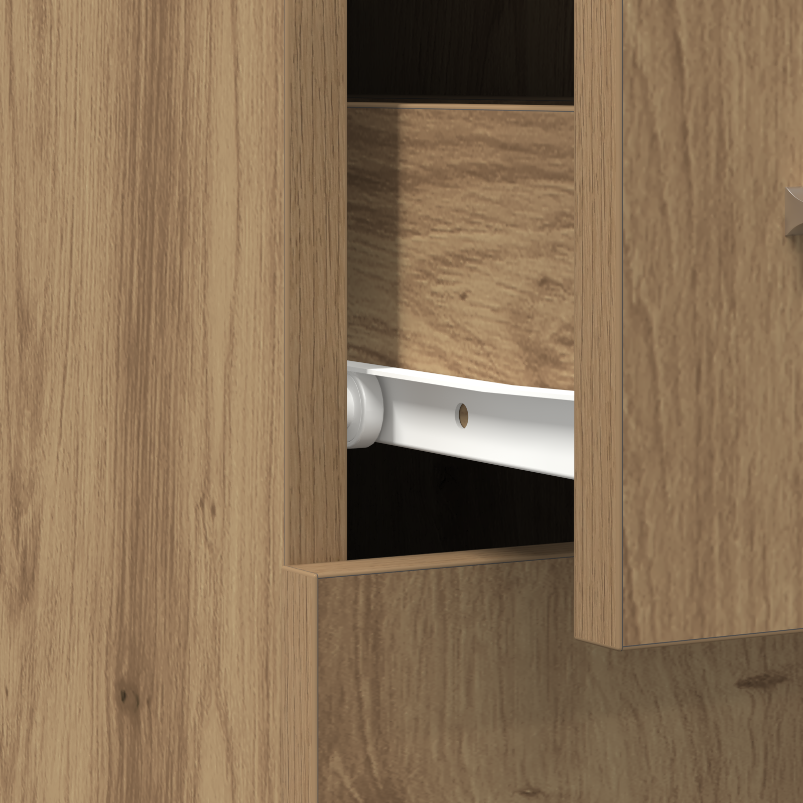 Apothecary Cabinet Artisan Oak 20x45.5x60 cm Engineered Wood - Image 10