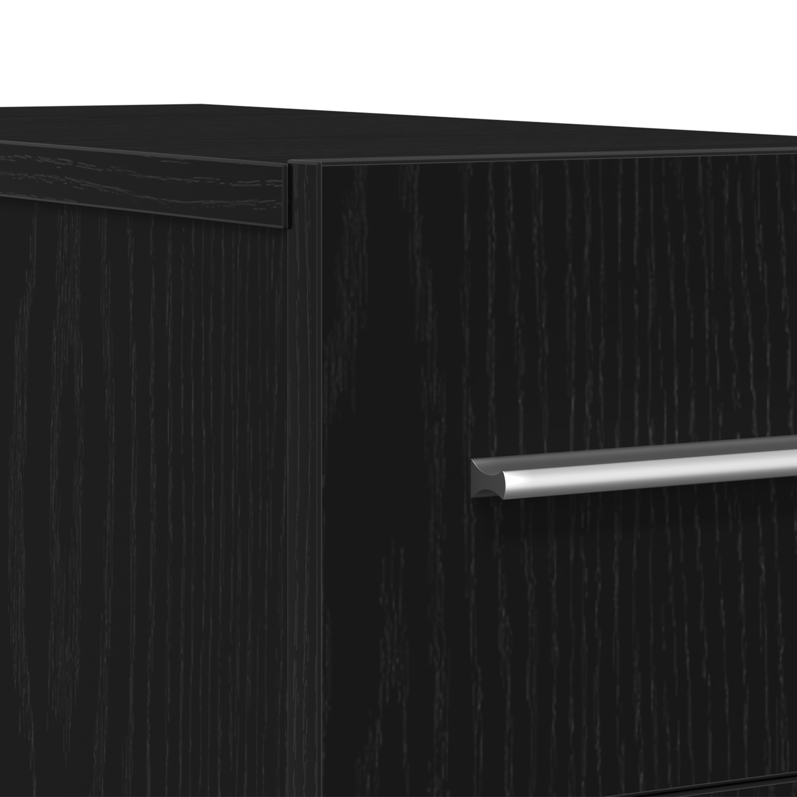Apothecary Cabinet Black Oak 20x45.5x60 cm Engineered Wood - Image 9