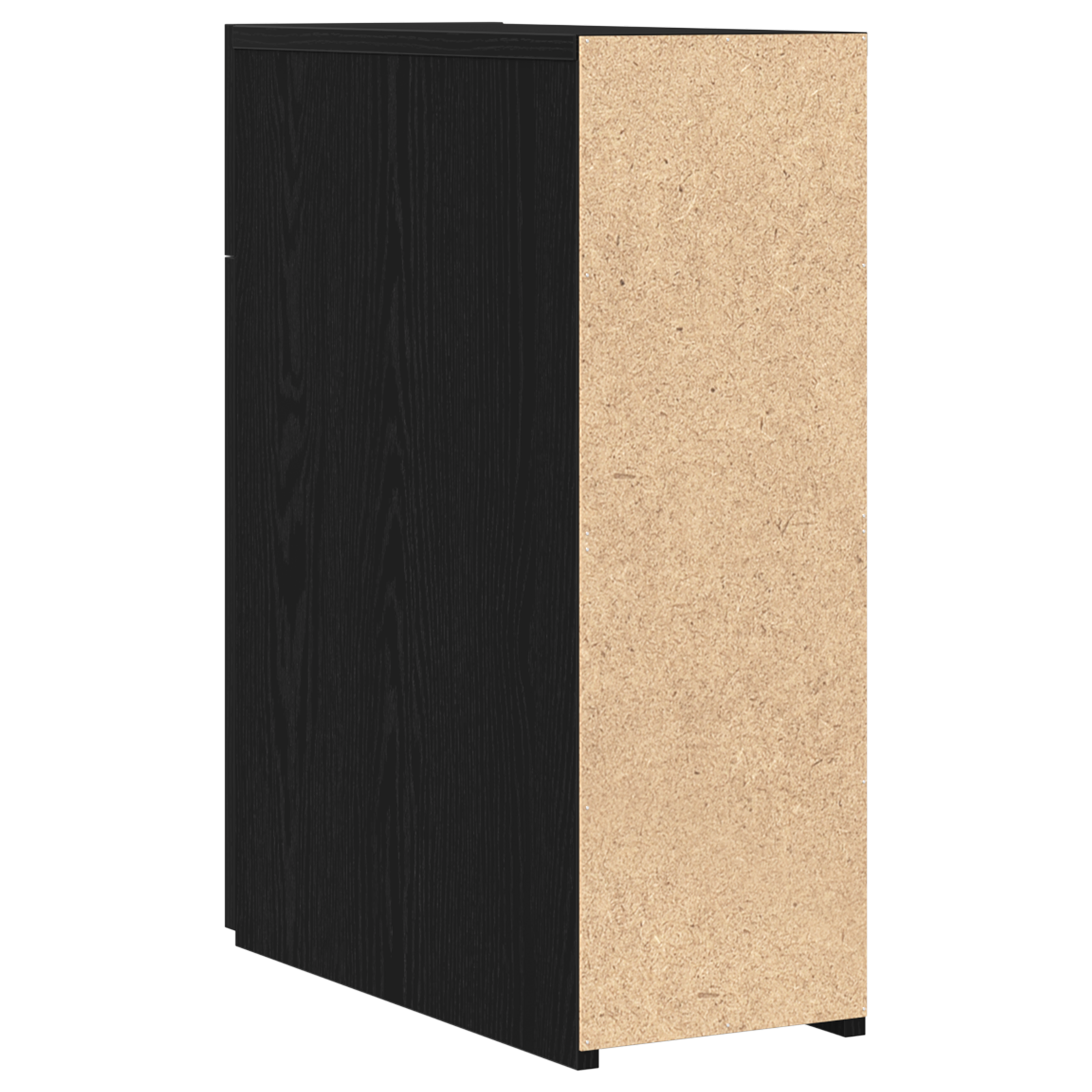 Apothecary Cabinet Black Oak 20x45.5x60 cm Engineered Wood - Image 8