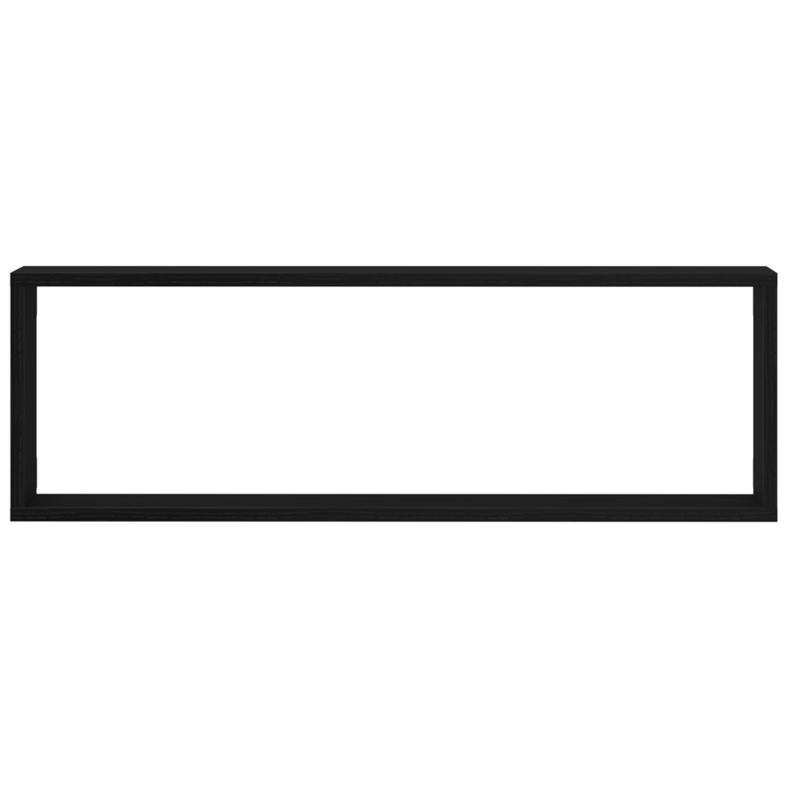 Wall Shelves - Set of 2, Black Oak, 80x15x26 cm, Made from Engineered Wood - Image 7