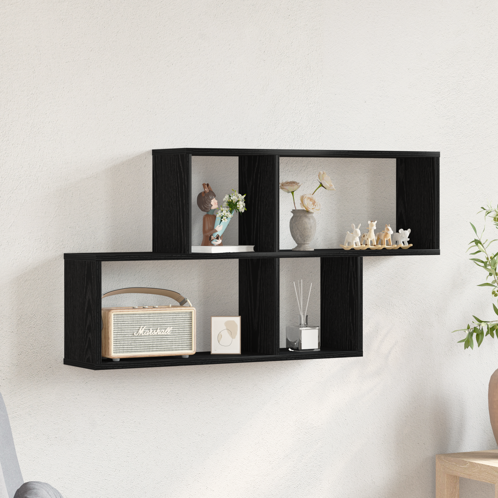 Wall Shelf, Wall Shelves, Mensola A Muro vidaXL - Foto 65 di 104