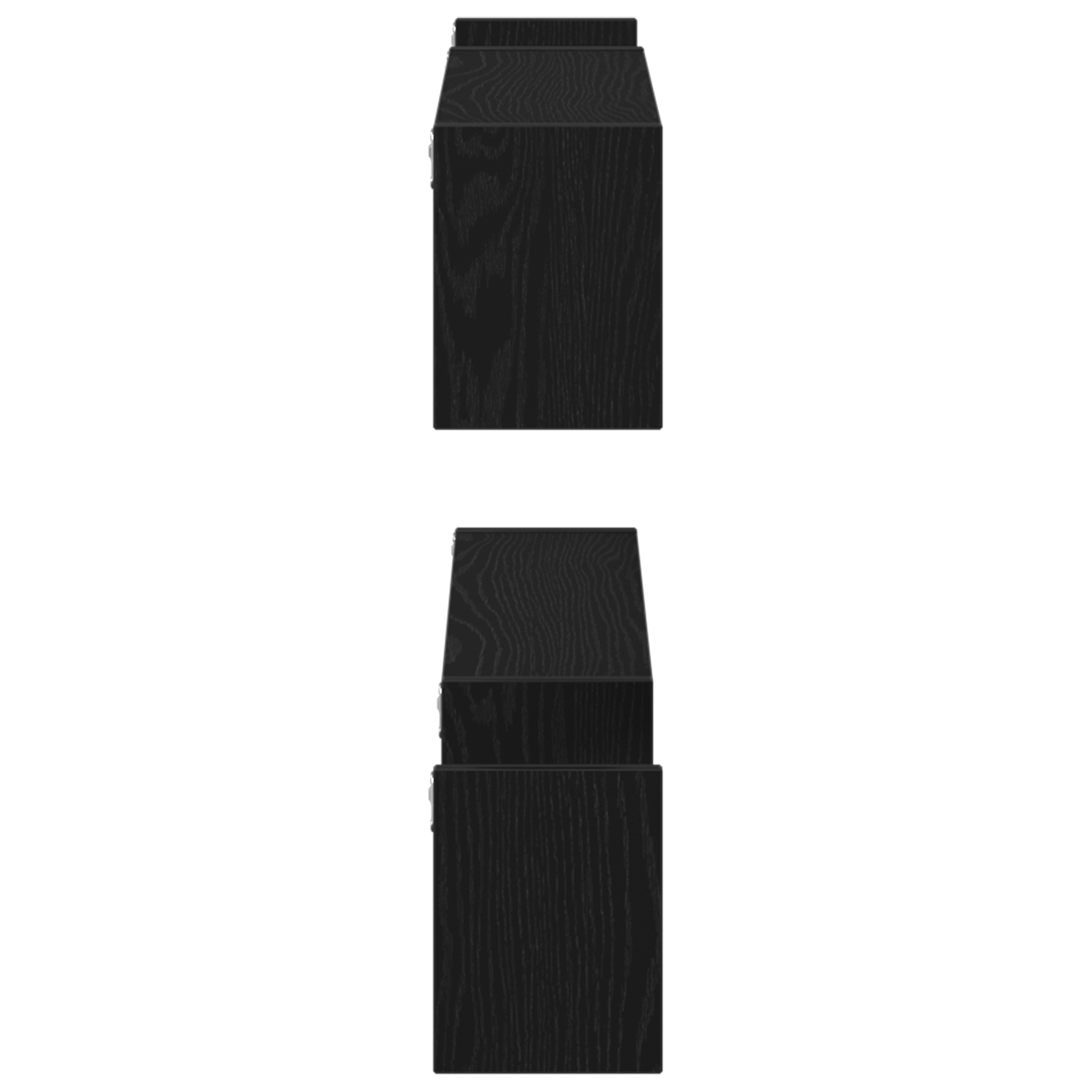 2x Estantes de Pared Aglomerado Roble 100x15x20 cm Repisa Multicolor vidaXL - Imagen 108 de 109