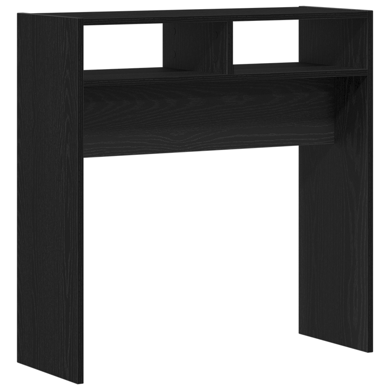 Black Oak Console Table - 78x30x80 cm - Made from Engineered Wood - Image 5