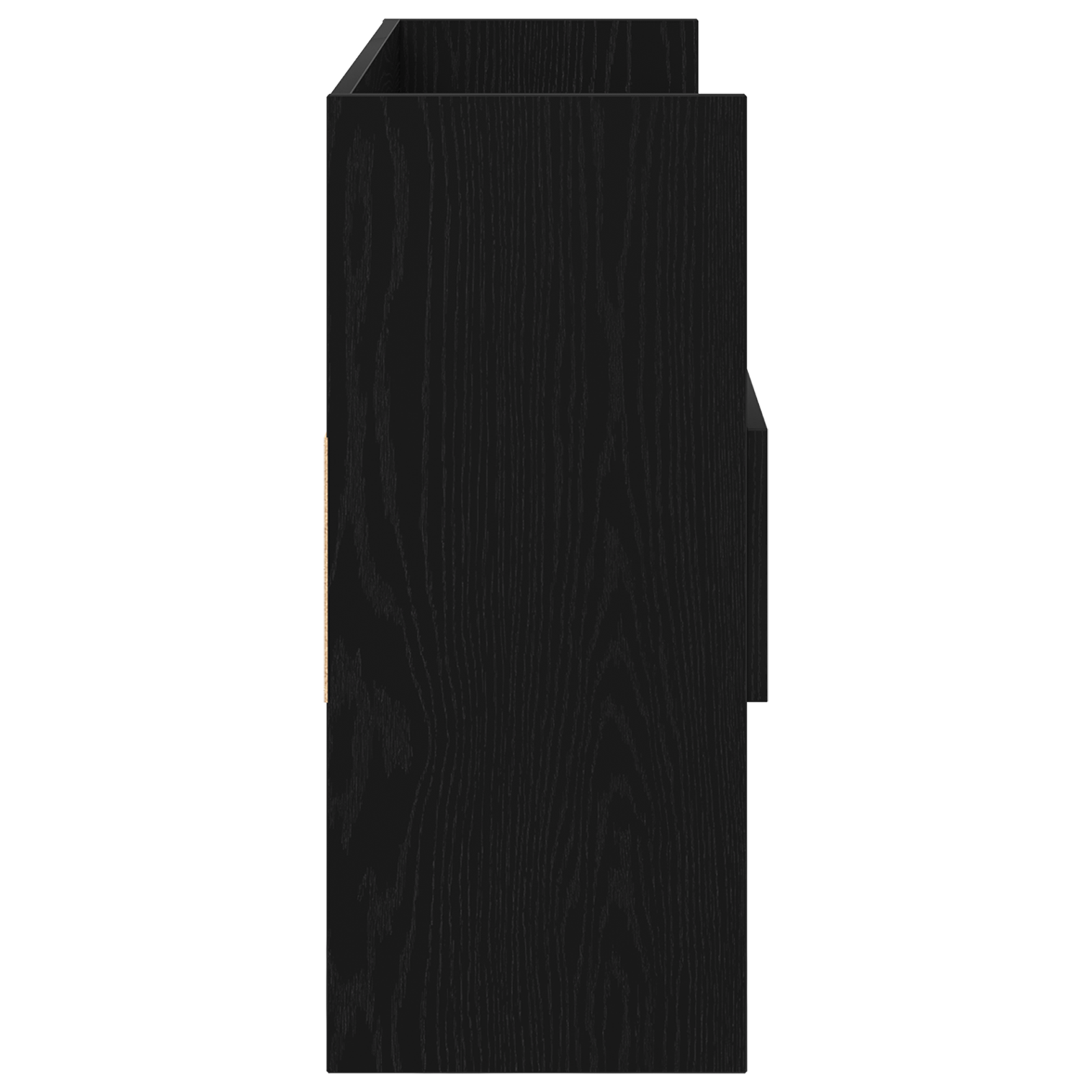 Black Oak Sideboard 105x30x70 cm Made from Engineered Wood - Image 8