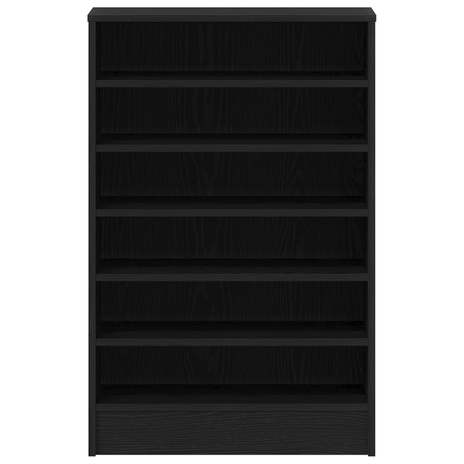 Shoe Cabinet in Black Oak, 60x35x92 cm, Made of Engineered Wood - Image 5
