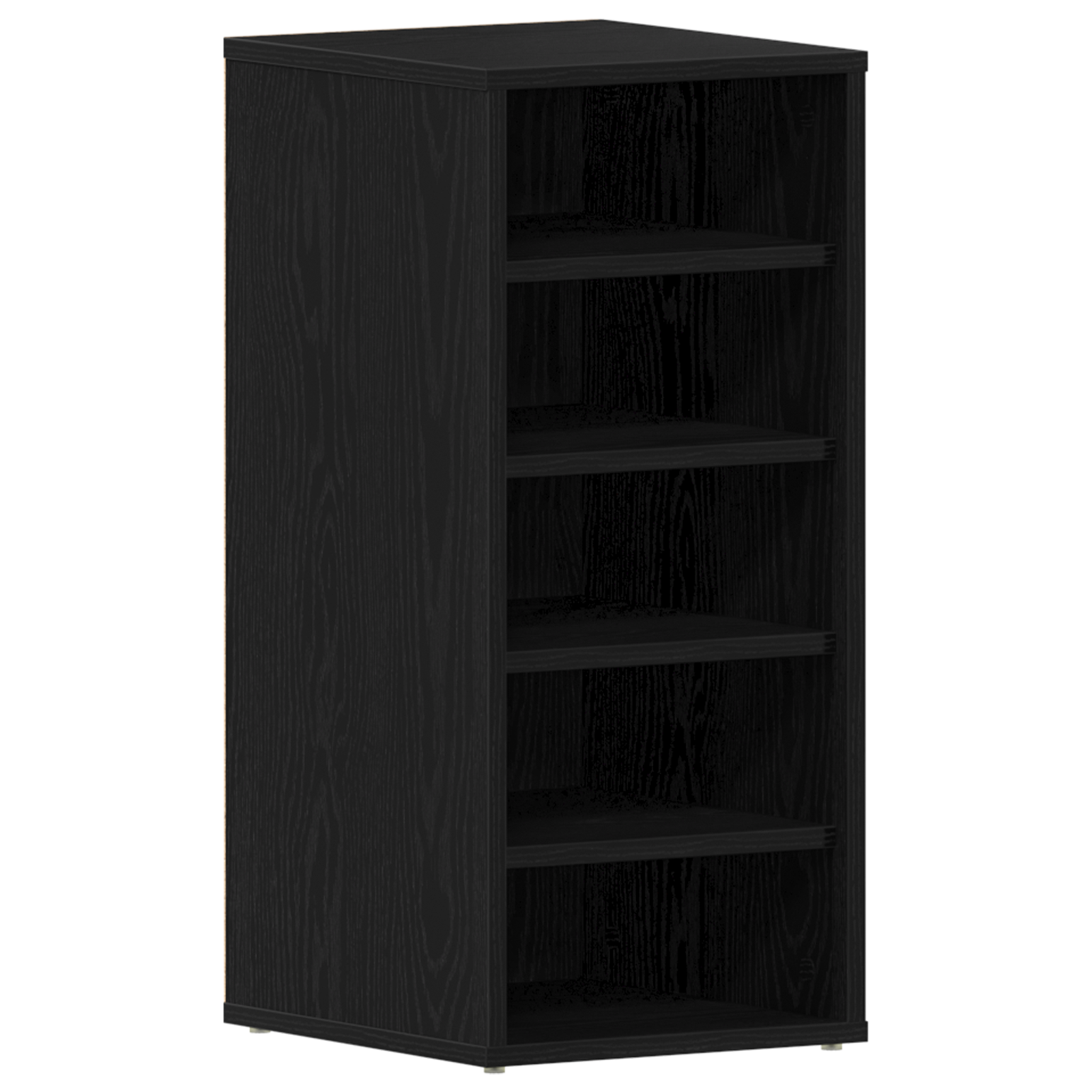 Shoe Cabinet in Black Oak - 32x35x70 cm, Made of Engineered Wood - Image 2