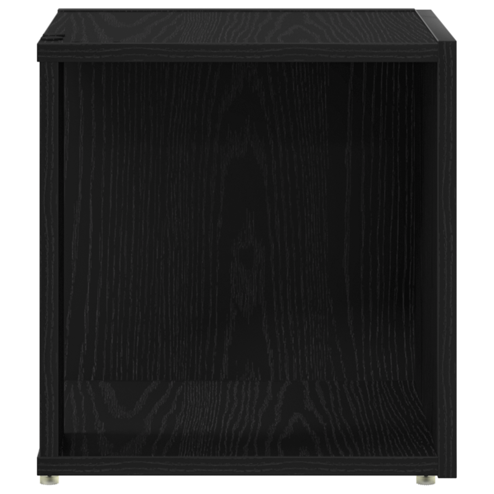 Side Table Black Oak 33x33x34,5 cm Engineered Wood - Image 5