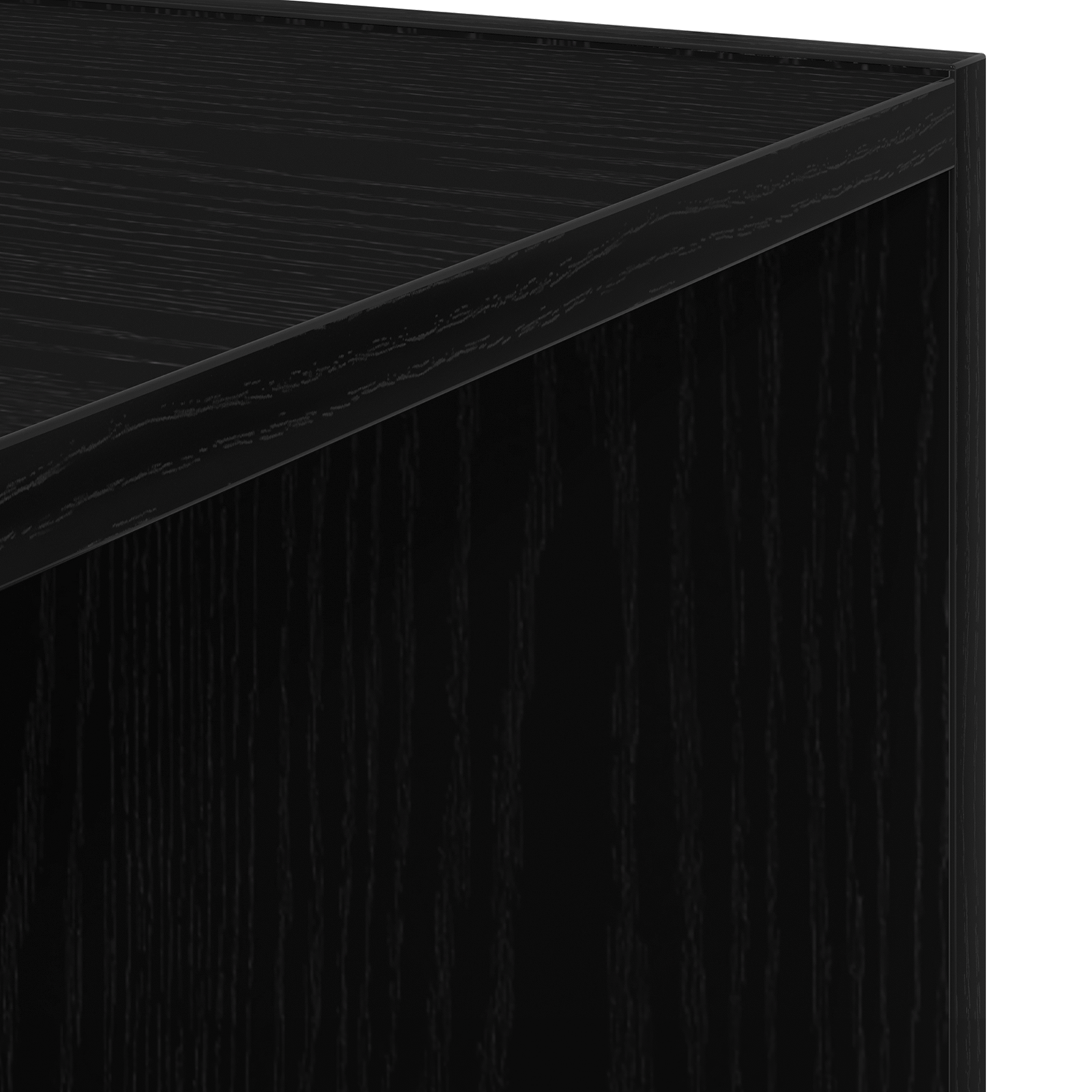 Corner Cabinet Black Oak 33x33x67 cm Engineered Wood - Image 7