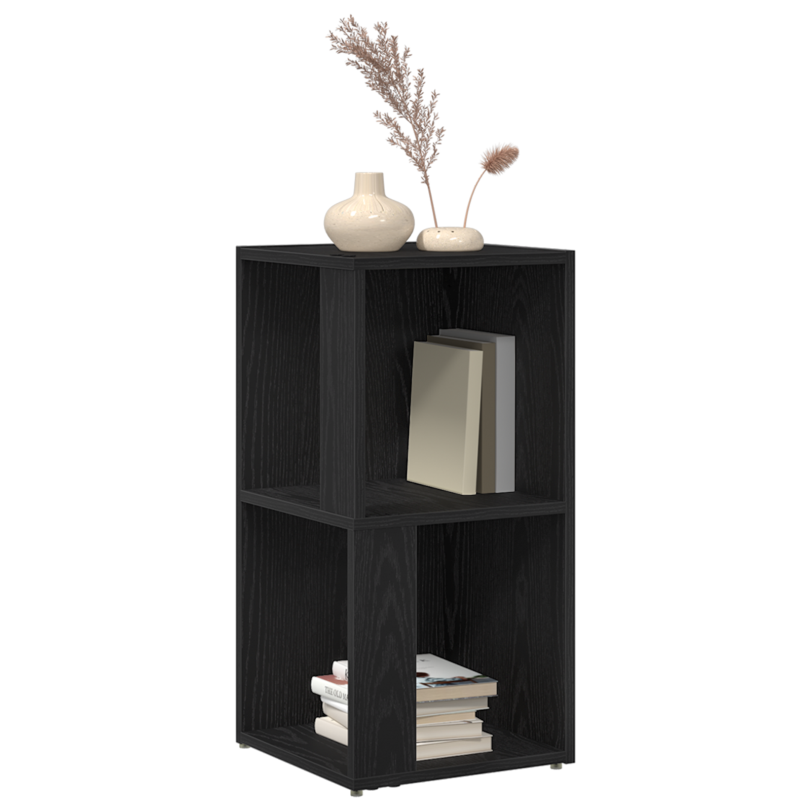 Corner Cabinet Black Oak 33x33x67 cm Engineered Wood - Image 3