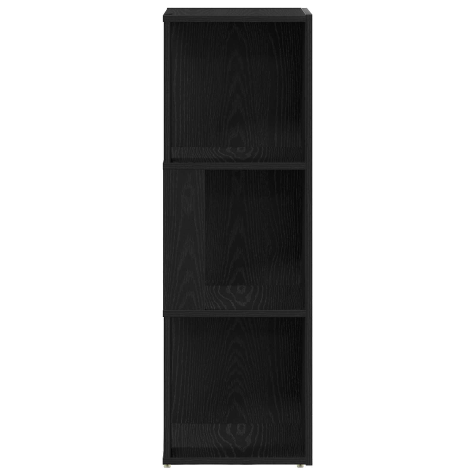 Black Oak Corner Cabinet 33x33x100 cm Made from Engineered Wood - Image 5