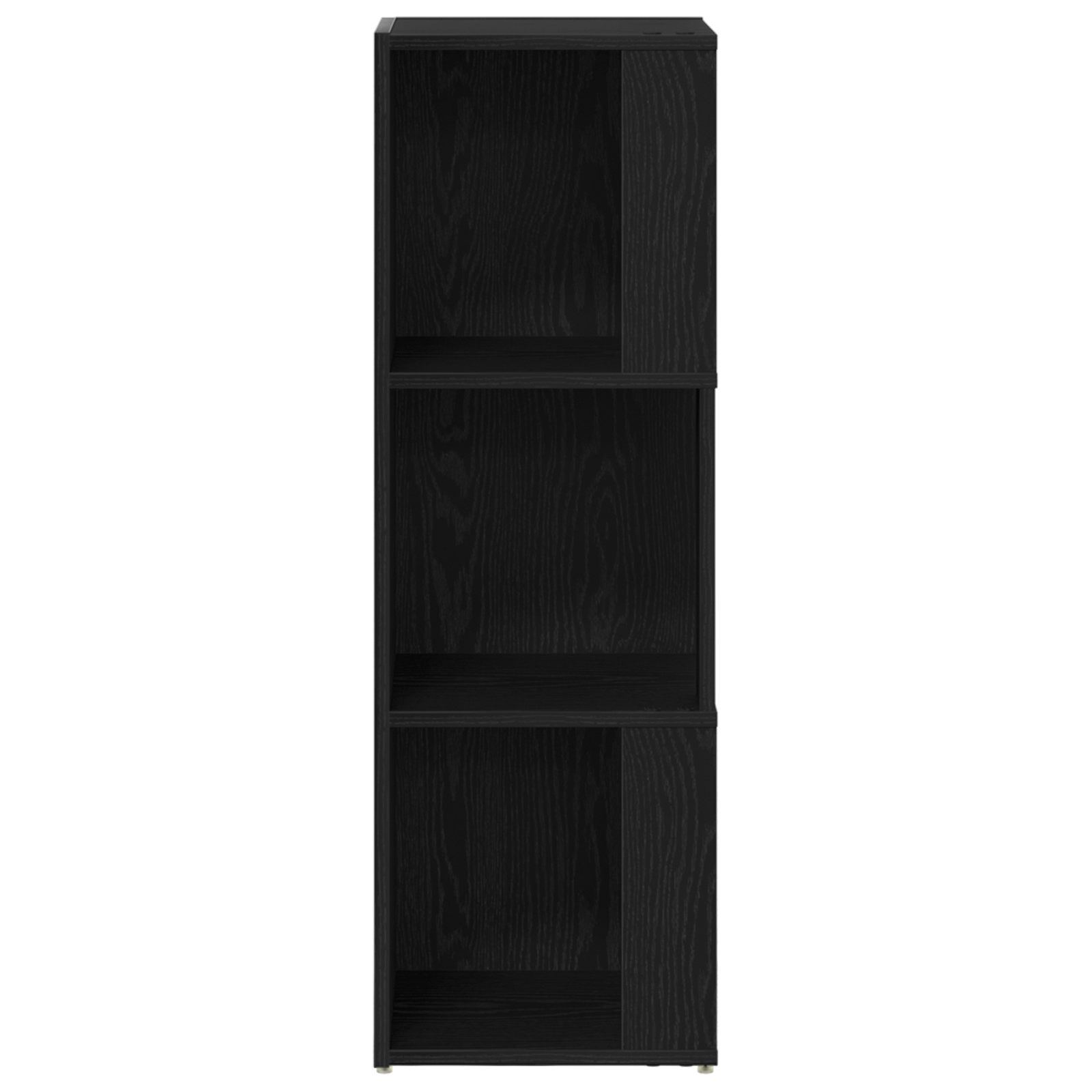 Black Oak Corner Cabinet 33x33x100 cm Made from Engineered Wood - Image 6