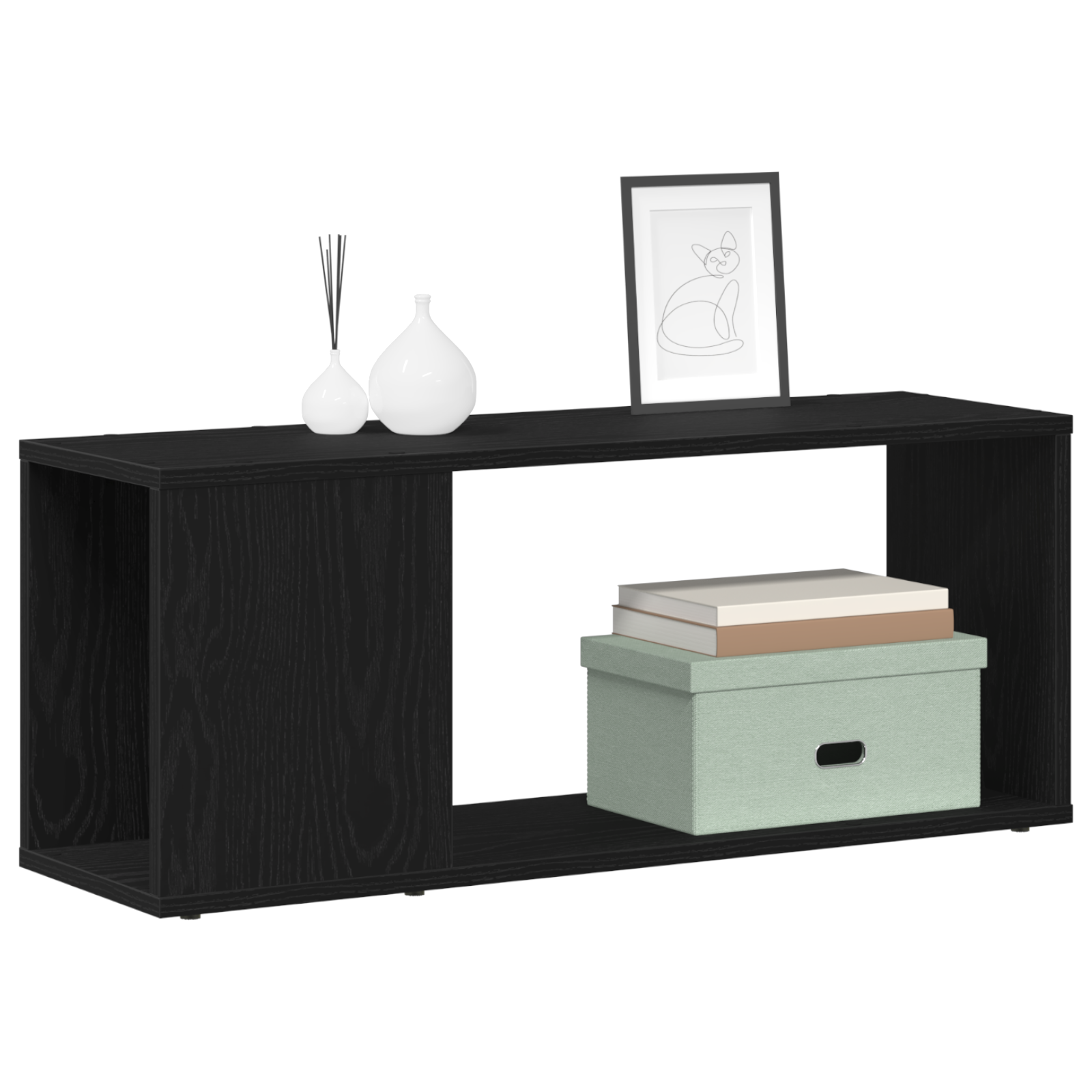 Thumbnail - vidaXL TV-Schrank Weiß 80x24x32 cm Holz