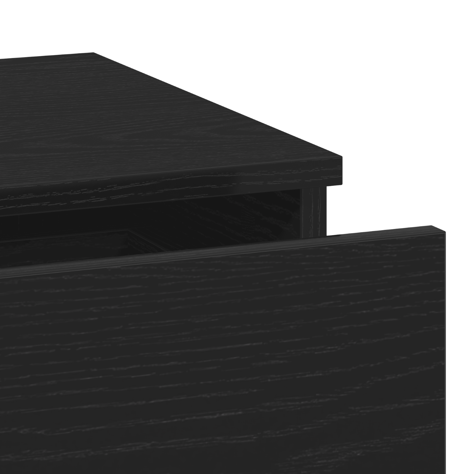 Bedside Cabinet 2 pcs Black Oak 40x35x65 cm Engineered Wood - Image 10